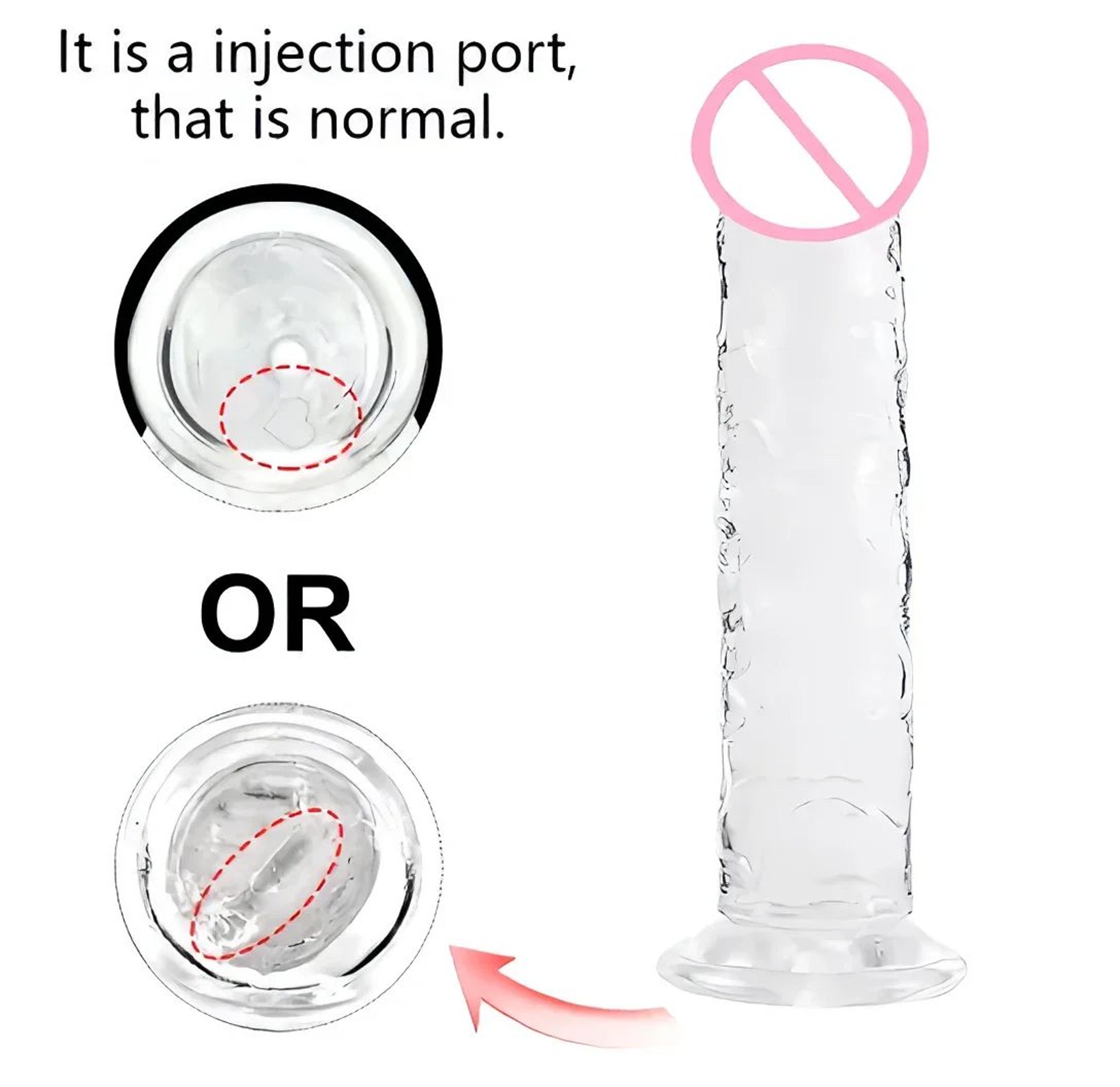 Reusable Male Enhancer Ring  Realistic Suction Cup Massager Soft Jelly Silicone Toy For Stamina  Pl 3