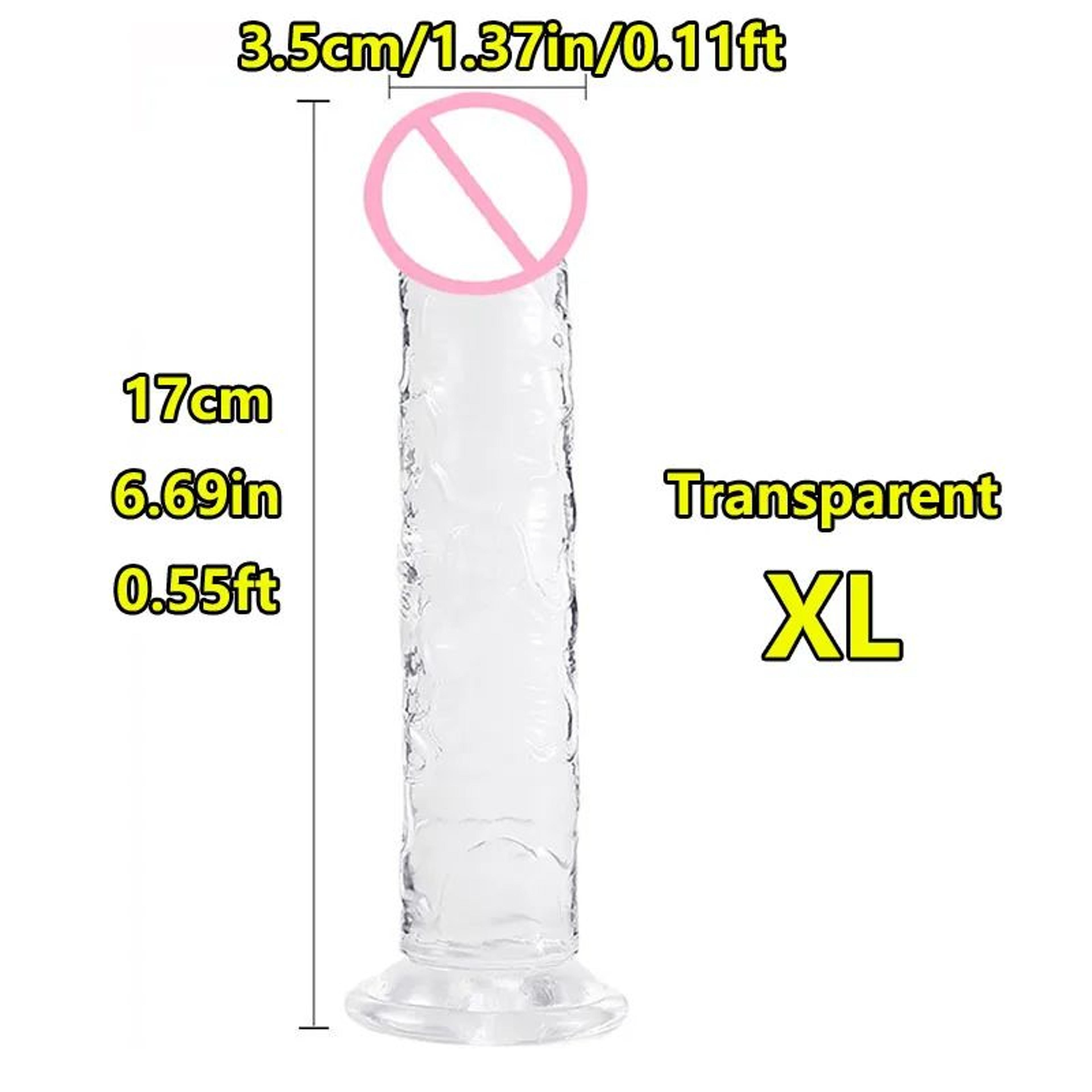 Reusable Male Enhancer Ring  Realistic Suction Cup Massager Soft Jelly Silicone Toy For Stamina  Pl 8
