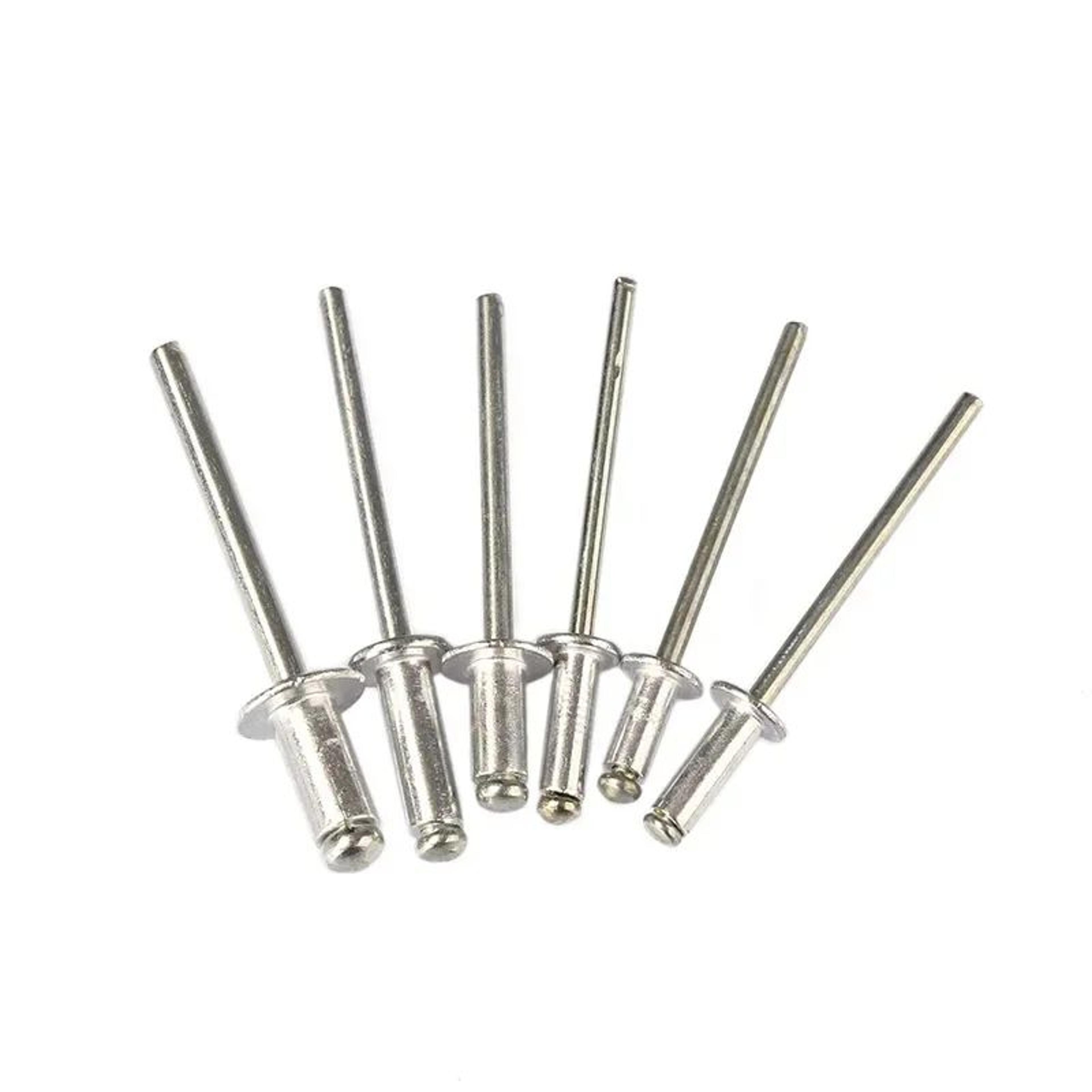 Heavy Duty Pop Rivet Gun Kit With 120pcs Blind Rivets  Rivet Nuts  Manual Hand Riveter Set For Meta 5