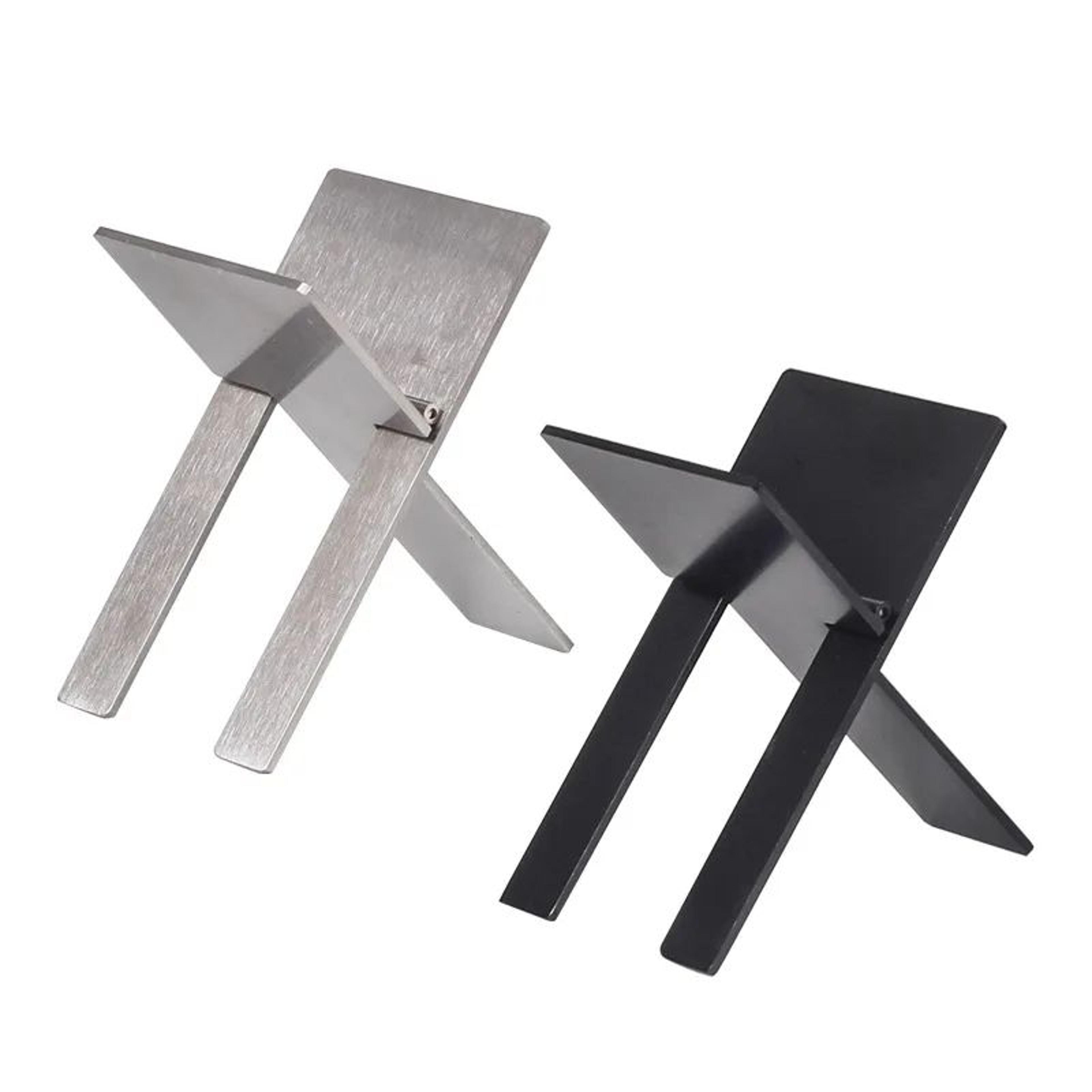 Portable Folding Stainless Steel Cigar Holder Stand  Travel Cigar Rest Rack Stable Tabletop Cigar A 2