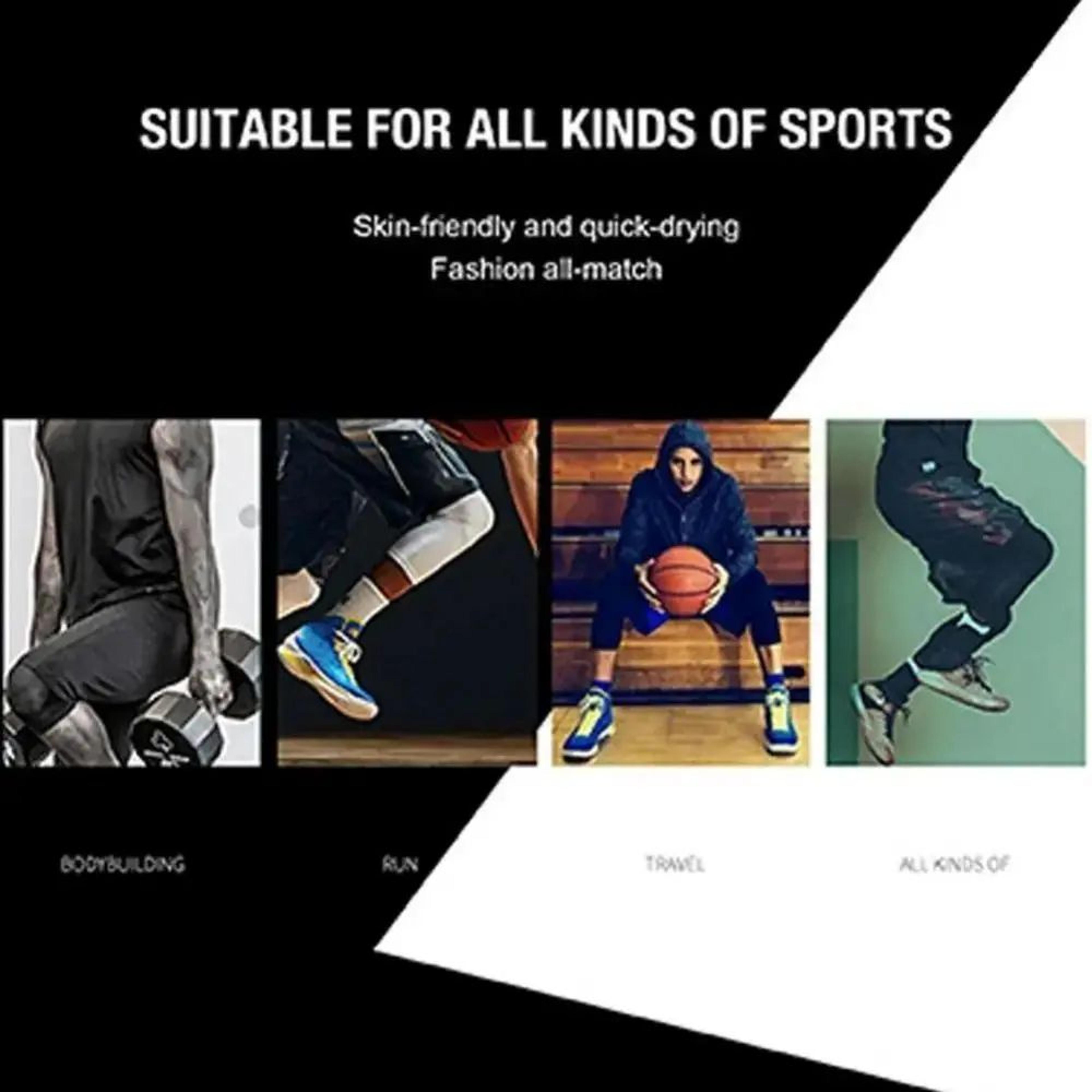 Single Leg Basketball Compression Tights  Breathable OneLeg Sports Leggings QuickDry SweatWicking P 2