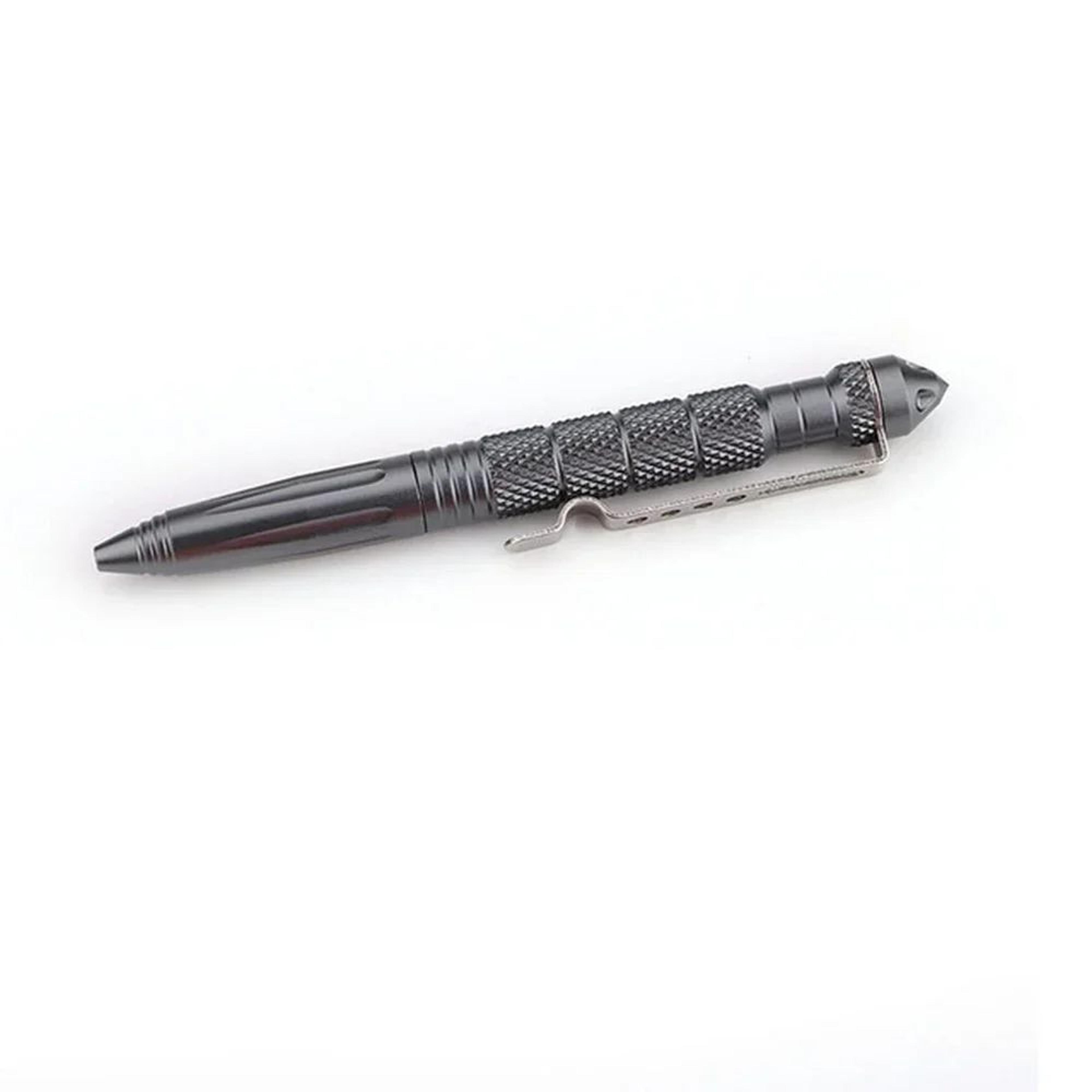 Aluminum Tactical Survival Pen  Multifunction EDC Self Defense Tool With Glass Breaker Outdoor Emer 9