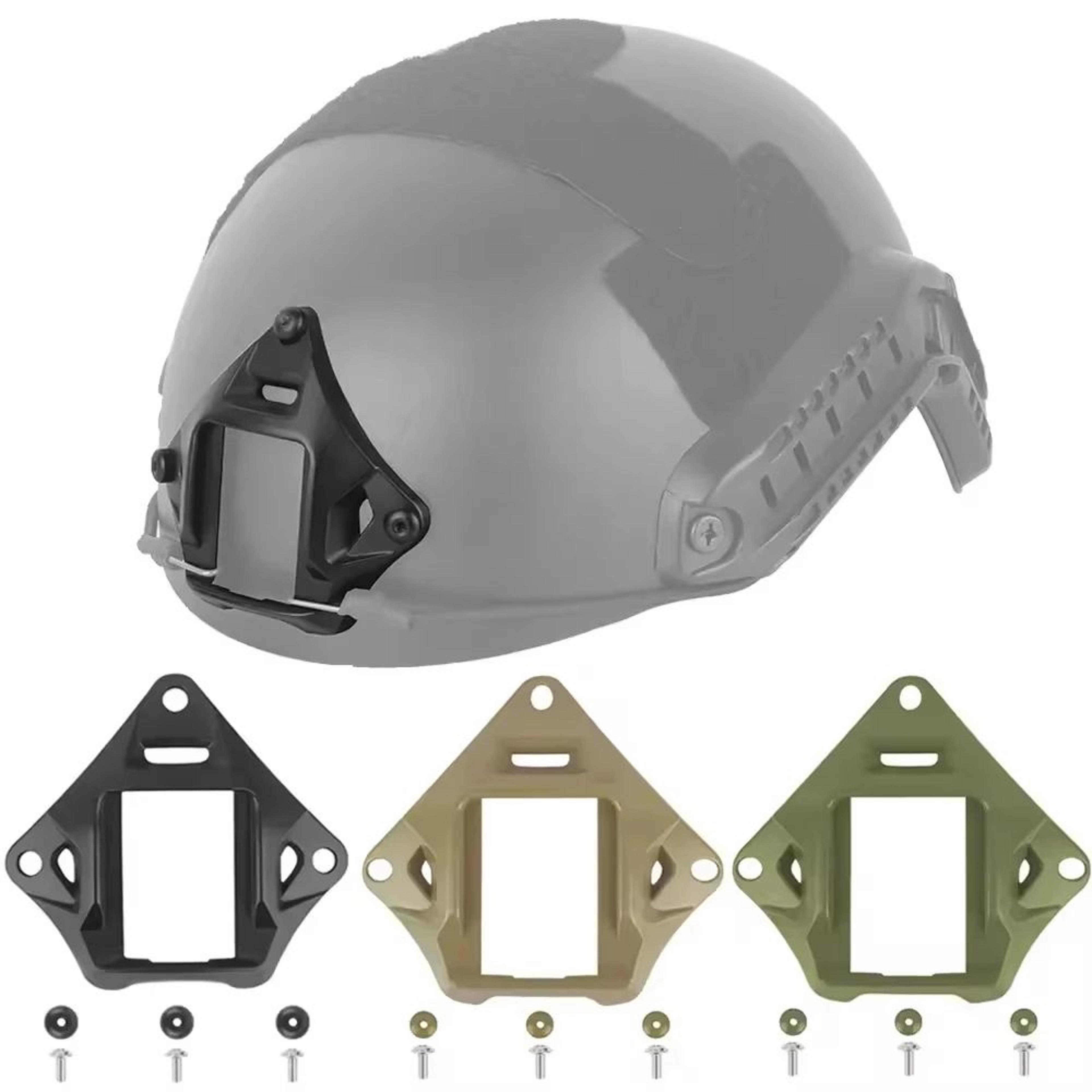 Nylon NVG Helmet Shroud Mount Adapter  Tactical Night Vision Bracket For FASTMICH Helmets Secure NV 0