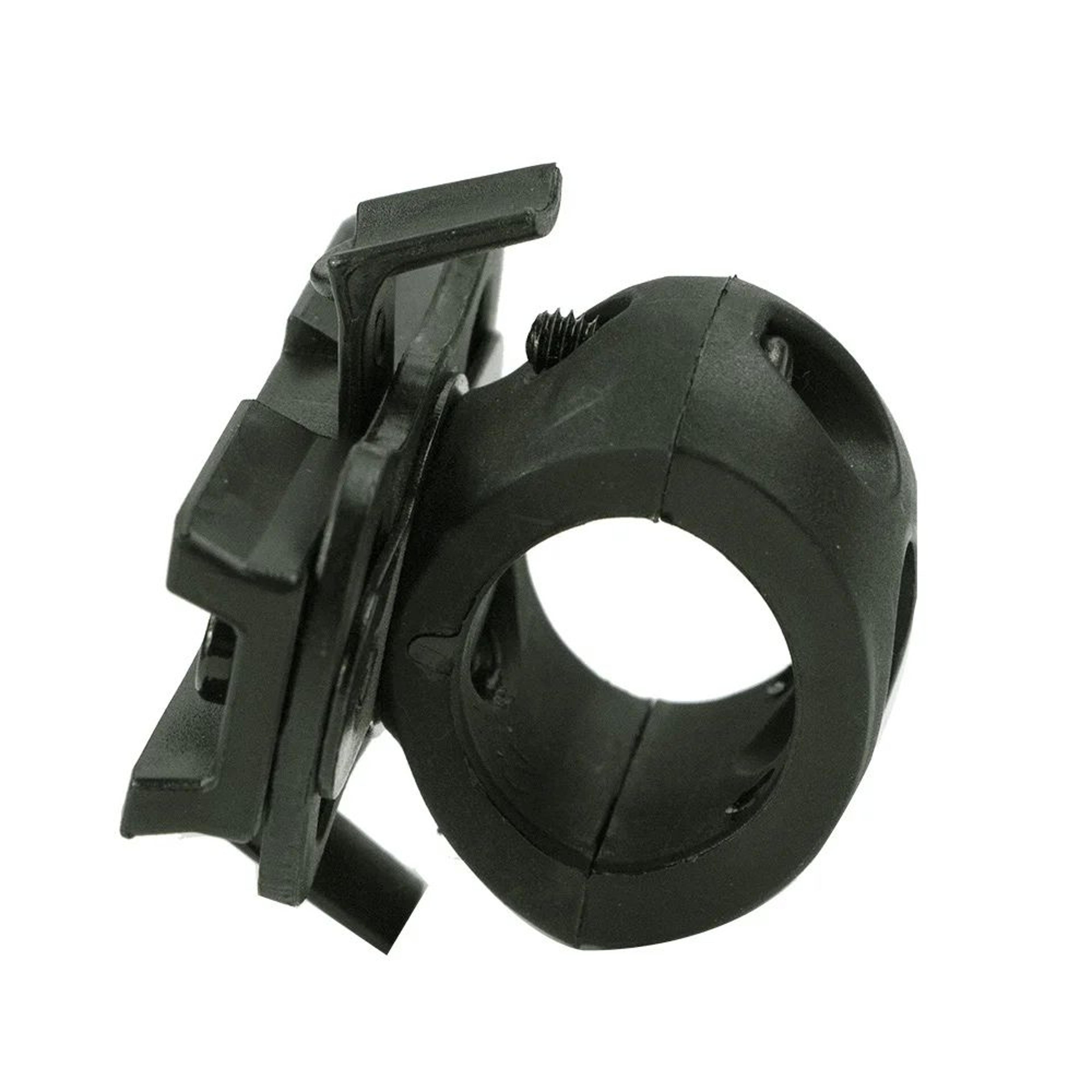 360 Tactical Helmet Flashlight Clamp Mount  Quick Release Universal Rail Torch Holder Adapter For F 8