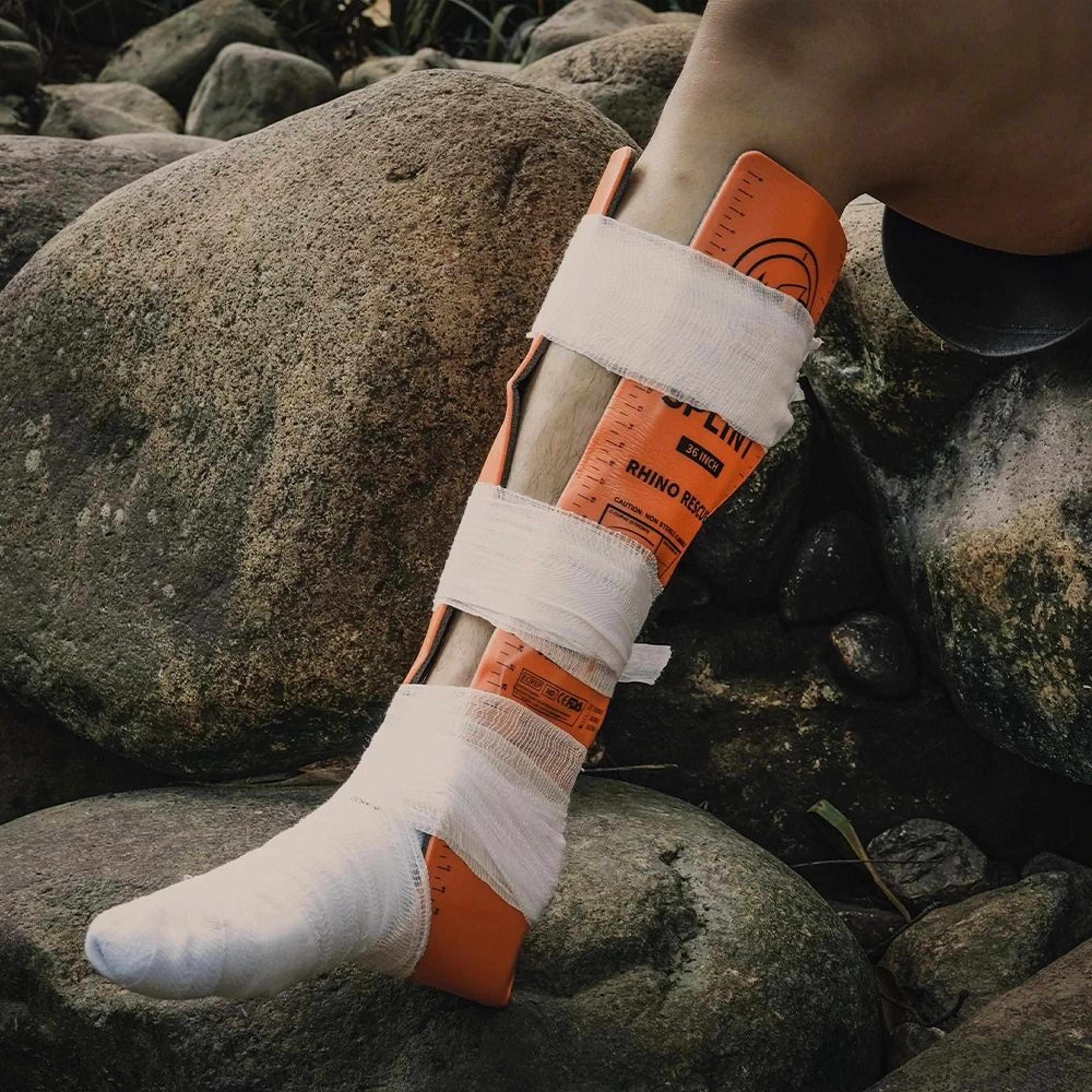 36 Inches Moldable Emergency First Aid Splint  Lightweight Bone Stabilizer For Camping Hiking  Outd 3