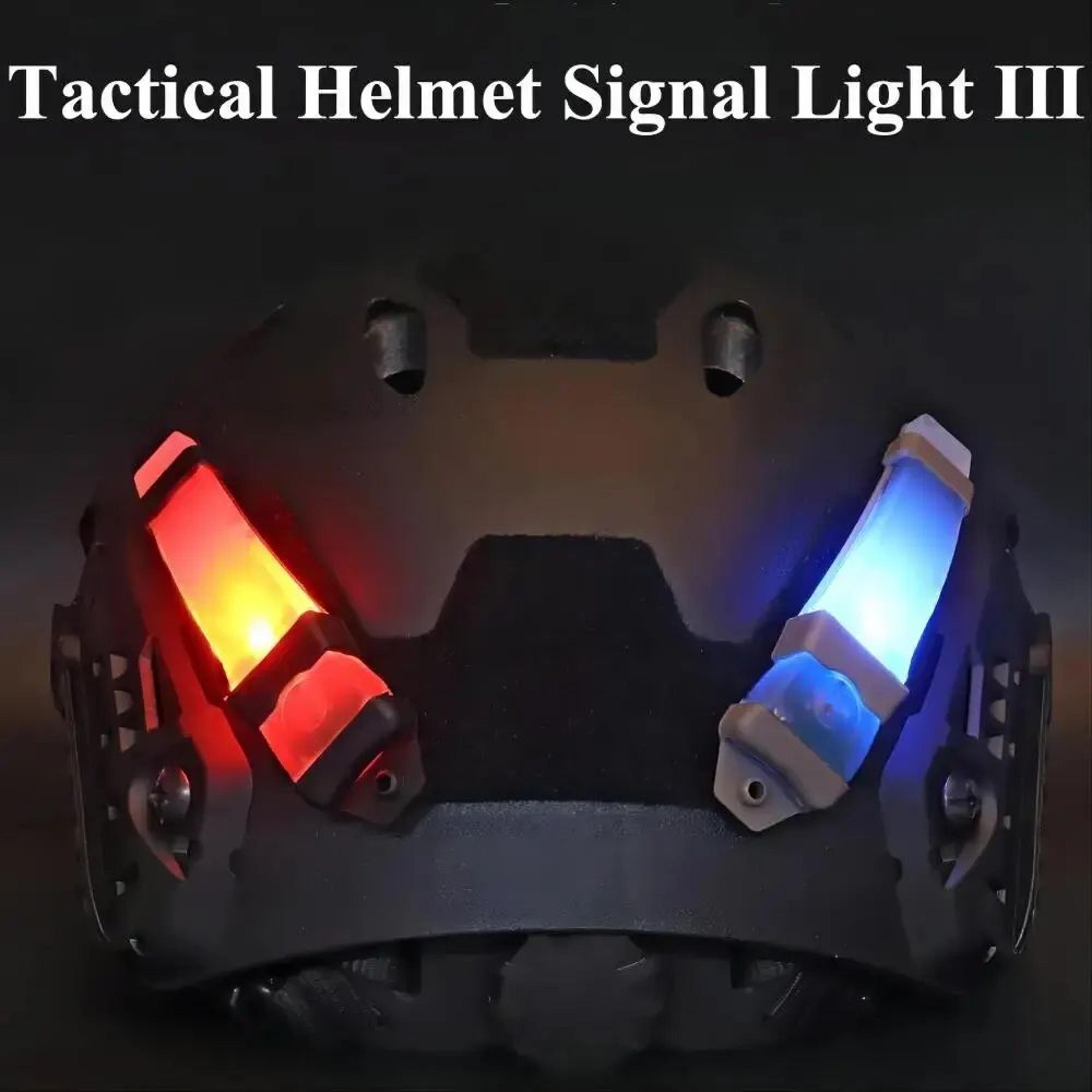BOOIU Waterproof Tactical IR Strobe Helmet Light  Safety Flashing Signal Lamp For Hiking Cycling  O 2