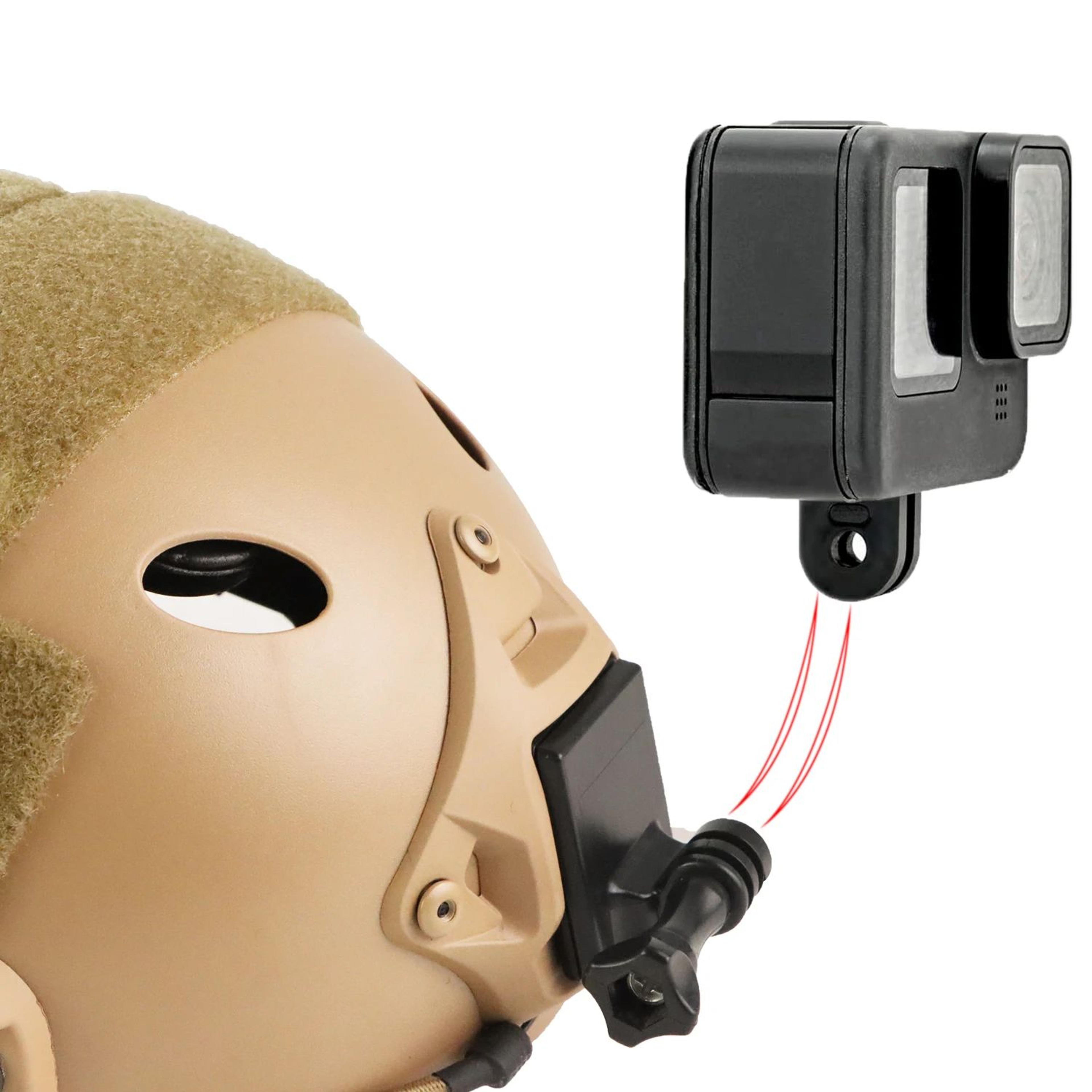 BOOIU Tactical NVG GoPro Helmet Mount For FASTMICH Helmets  Stable Action Camera Bracket For POV Re 0