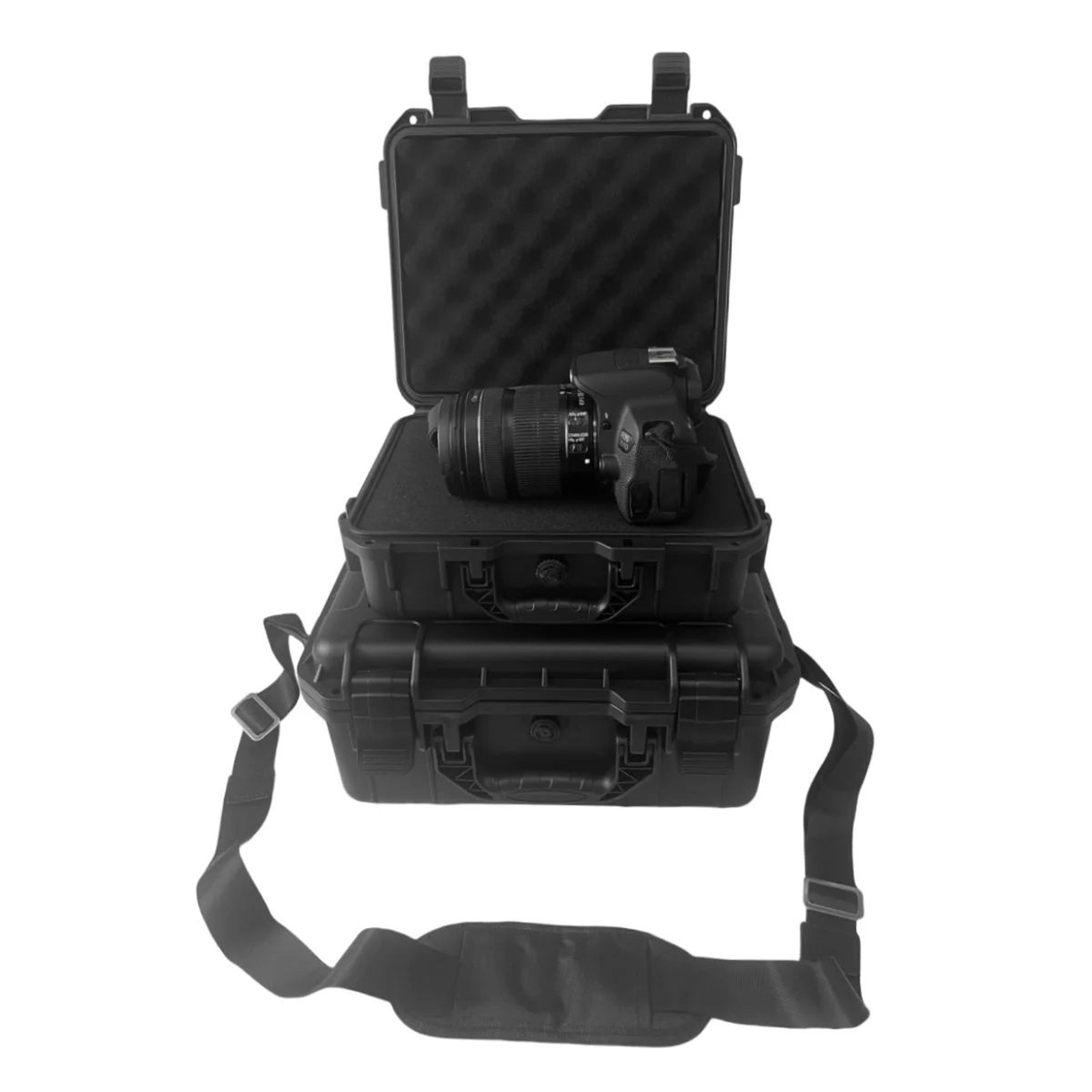 Waterproof HeavyDuty Protective Tool Case With PreCut Foam Inserts  Shockproof Hard Storage Box For 3