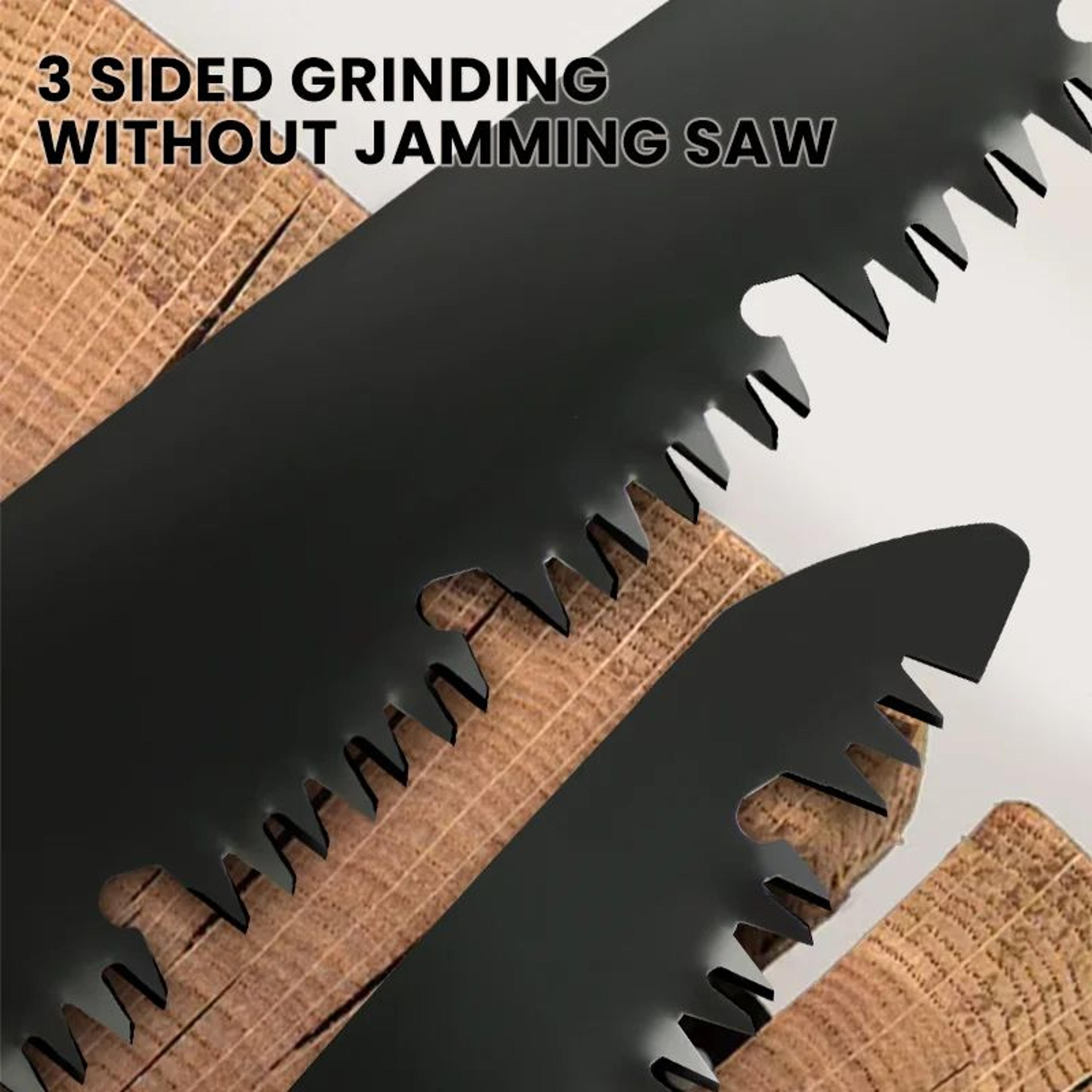 Folding Hand Saw For Wood  Garden  Sharp WearResistant Steel Blade Portable Locking Woodworking Pru 1