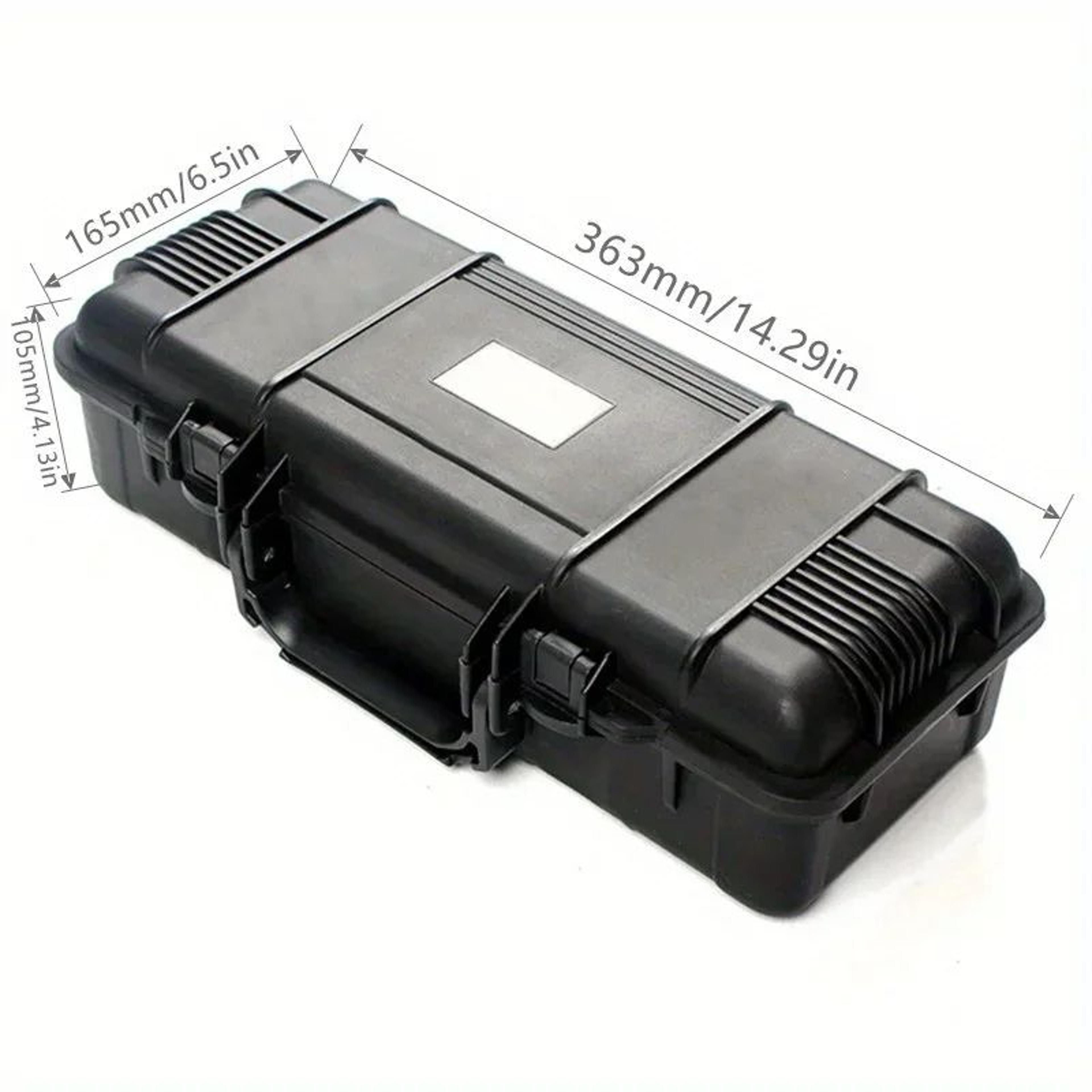 Sealed Shockproof Hard Carry Case With Foam Insert  Protective Storage Box For Cameras Instruments  7