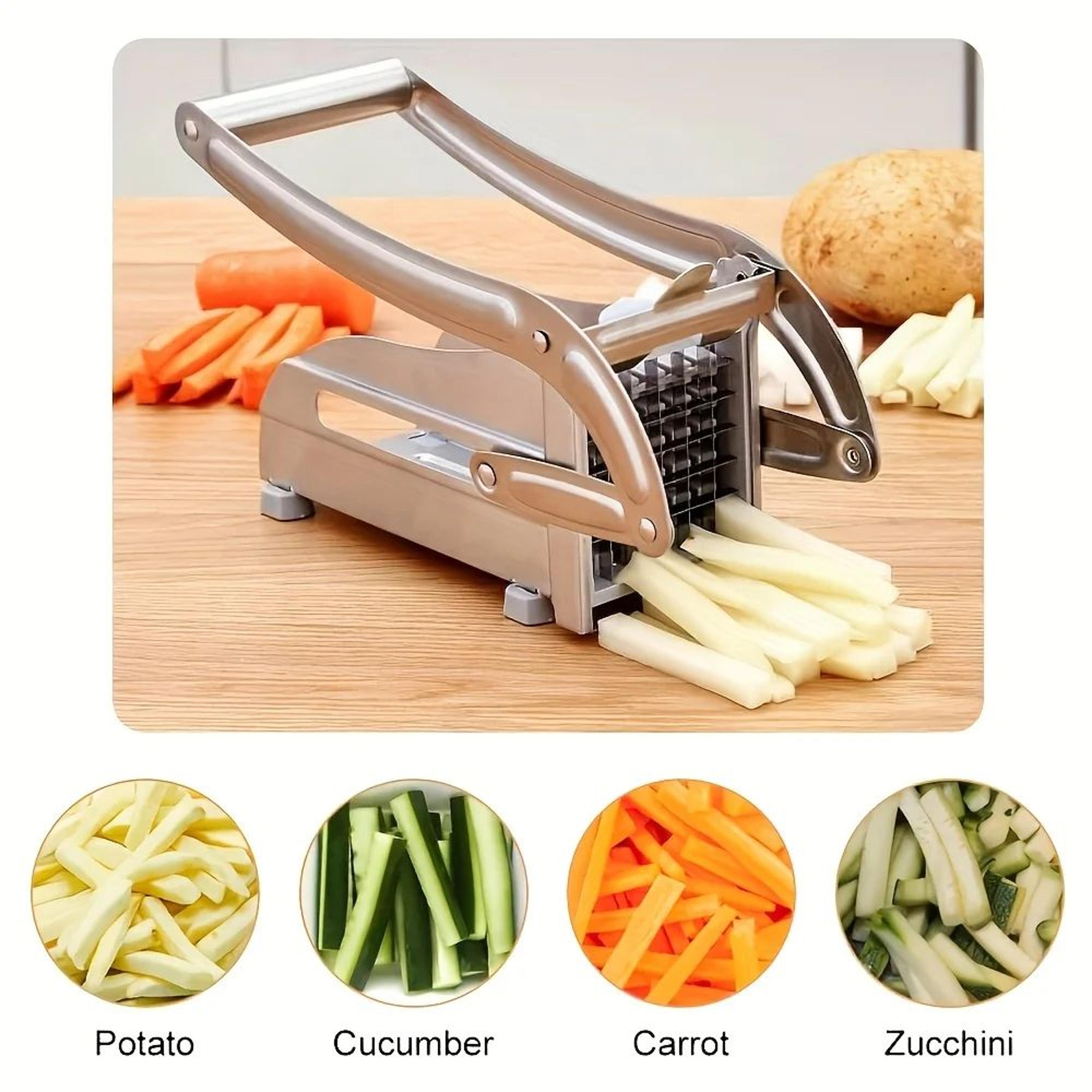Stainless Steel Vegetable Cutter  French Fry Slicer  Potato Chopper Cutting Machine For Fast Kitche 3