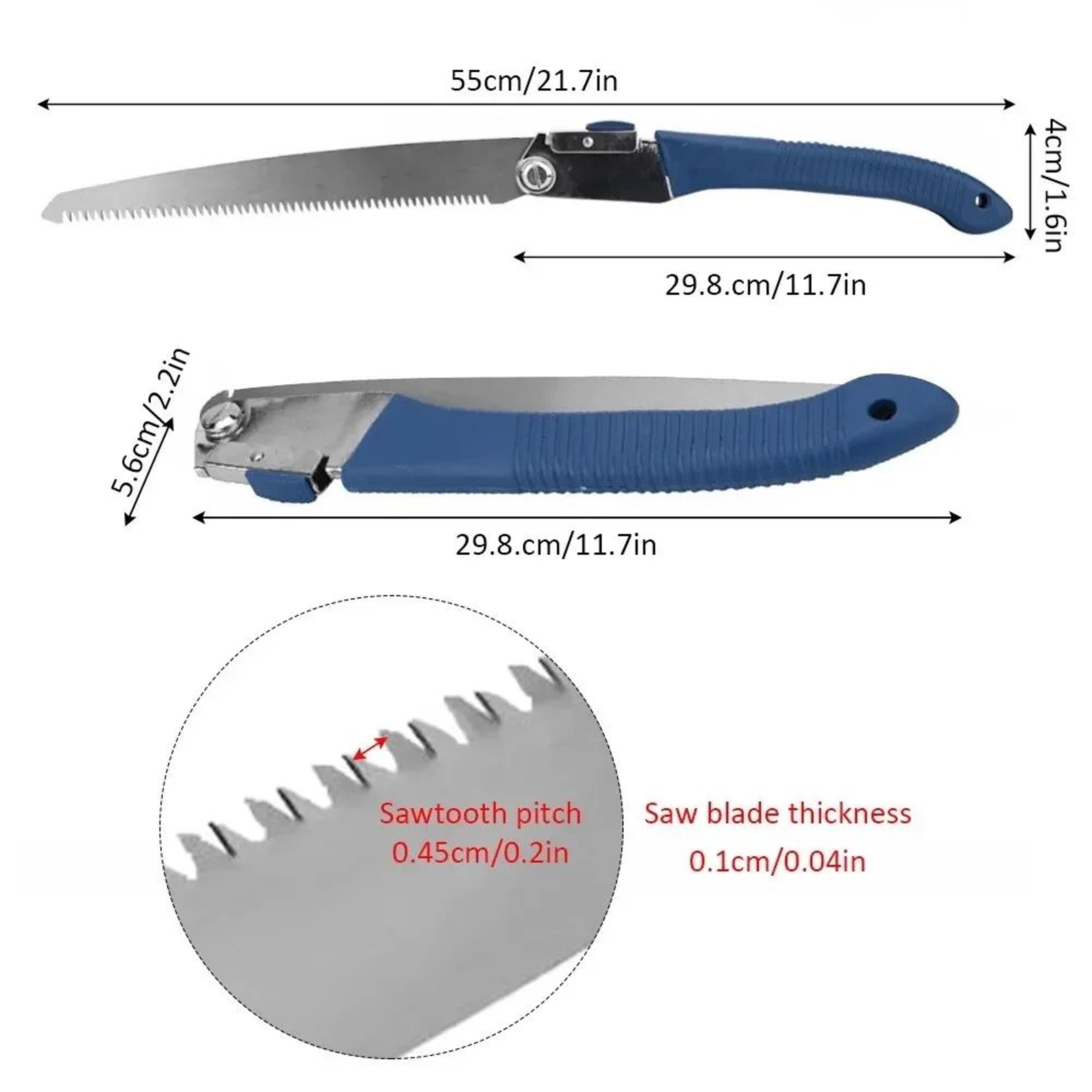 22 Inches SK5 Folding Hand Saw Heavy Duty Wood Cutting Tool For Camping Garden Pruning Hiking  Wood 4