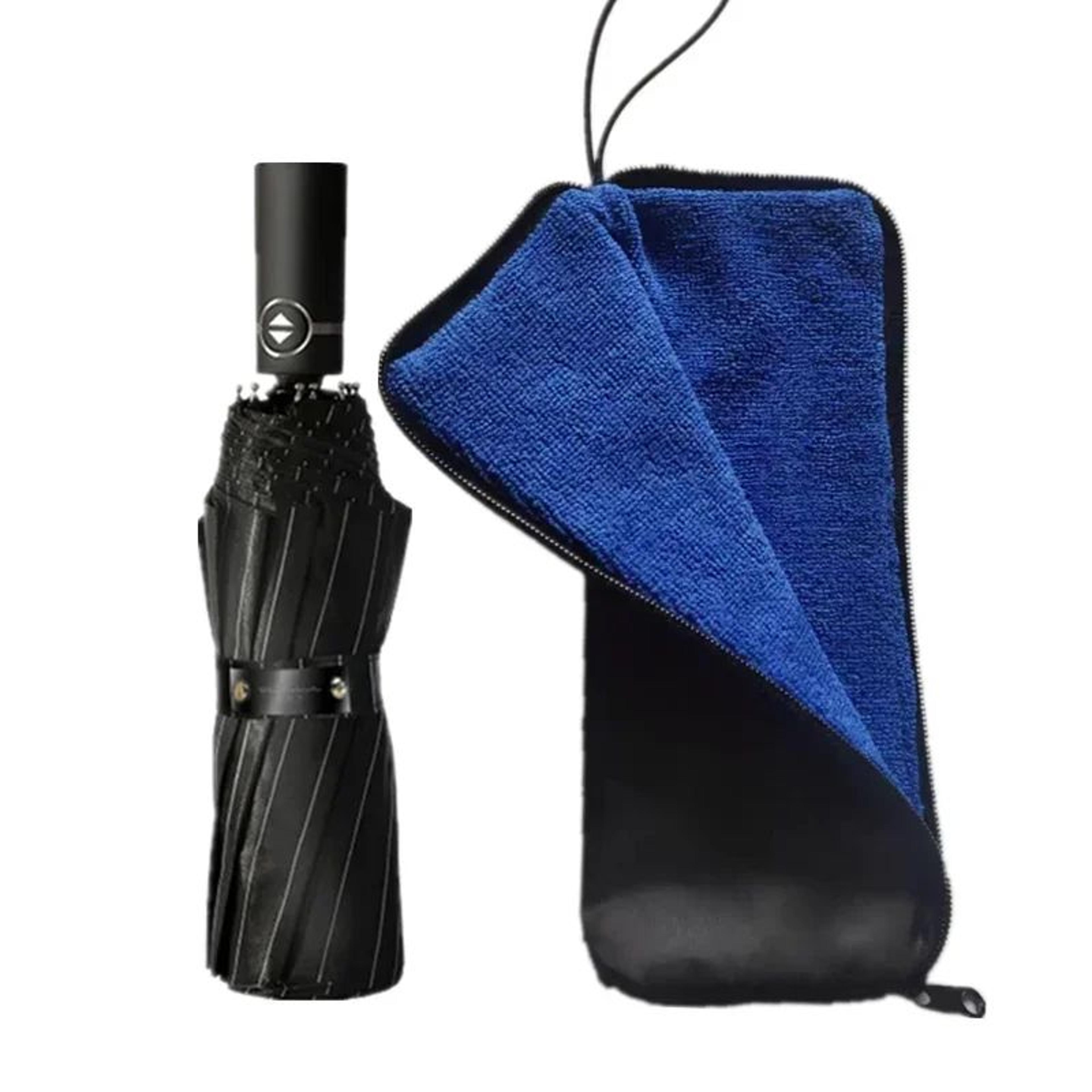 WaterAbsorbing Microfiber Umbrella Storage Bag  Waterproof Portable Umbrella Cover Sleeve For Home  0