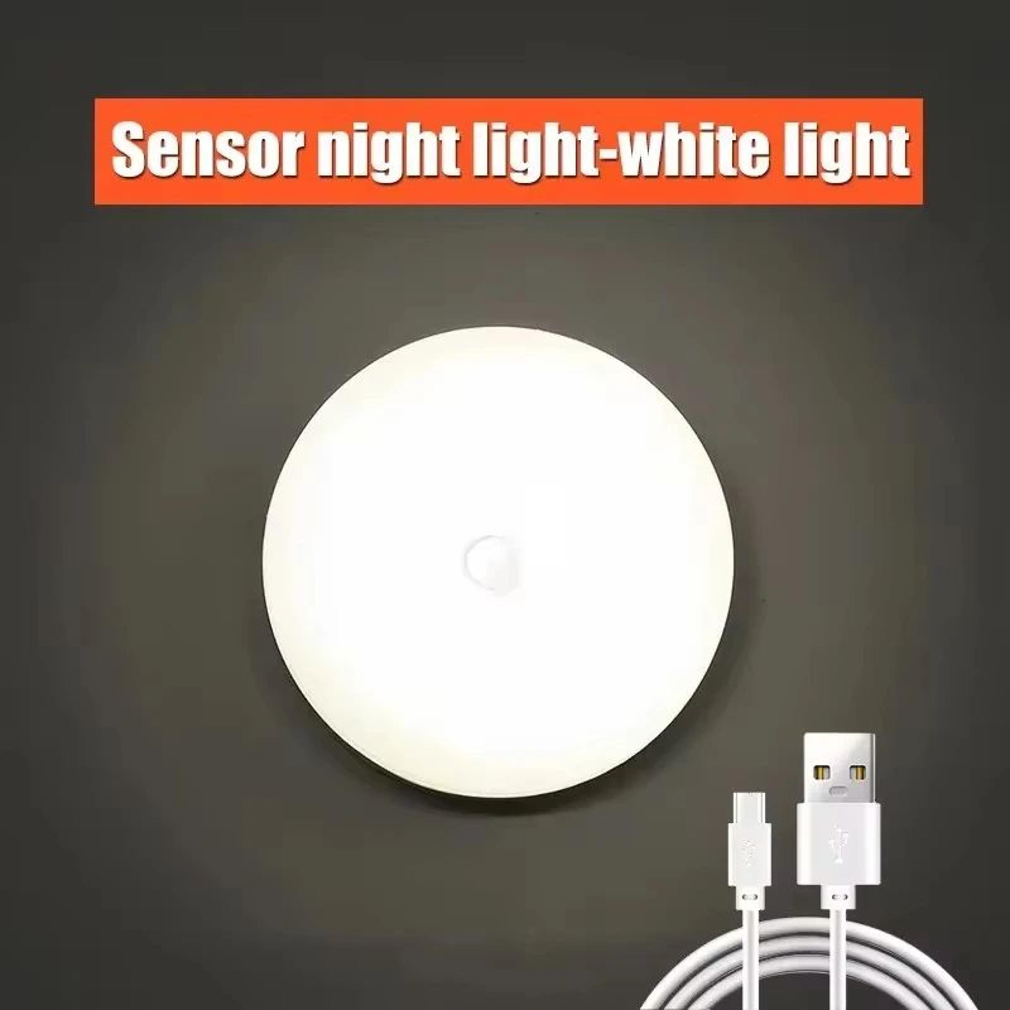 Motion Sensor LED Night Light USB Rechargeable  Wireless Closet  Cabinet Light For Kitchen Stairs W 16
