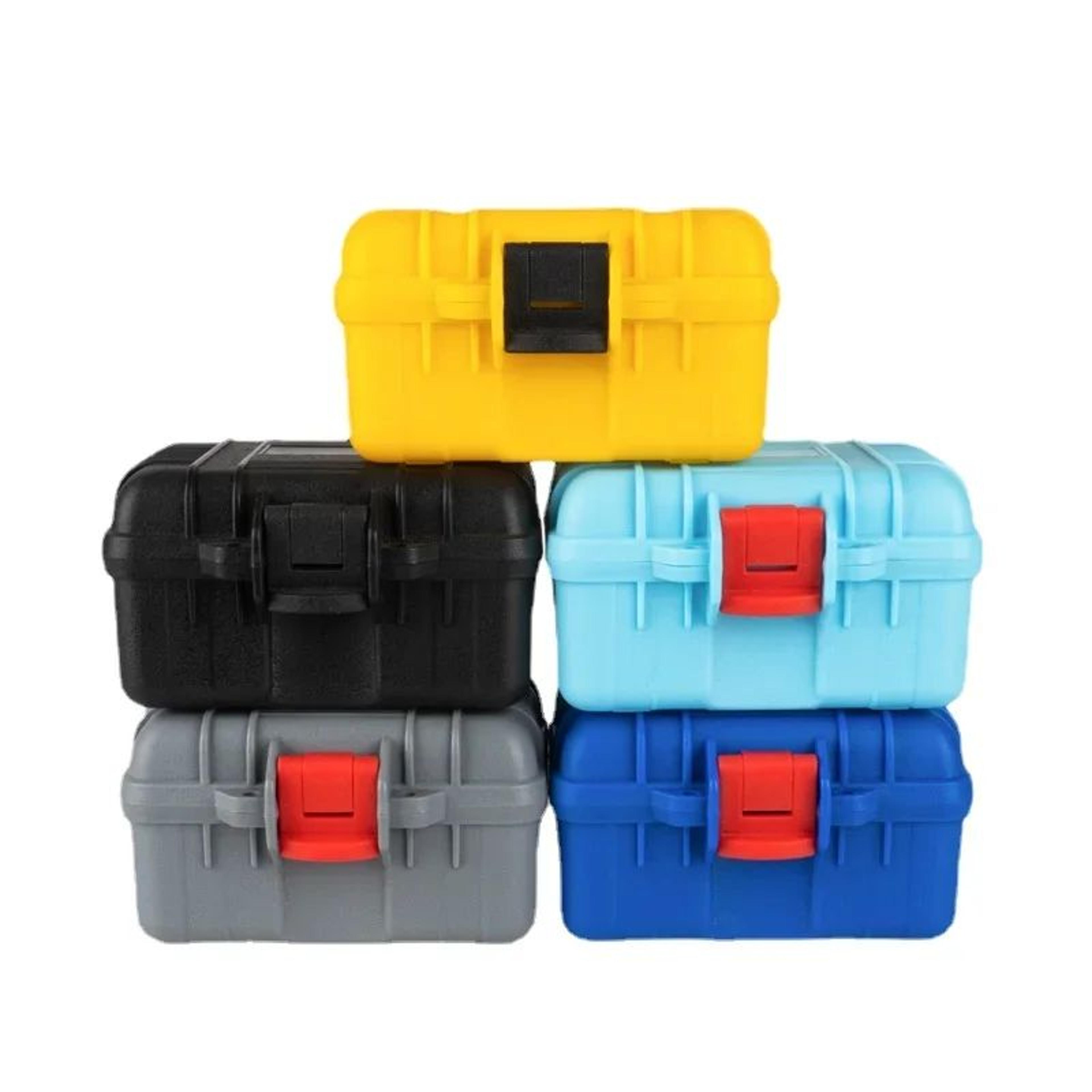 Portable PP Small Parts Storage Case With Cotton Padding  MoistureProof Protective Organizer Box Fo 2
