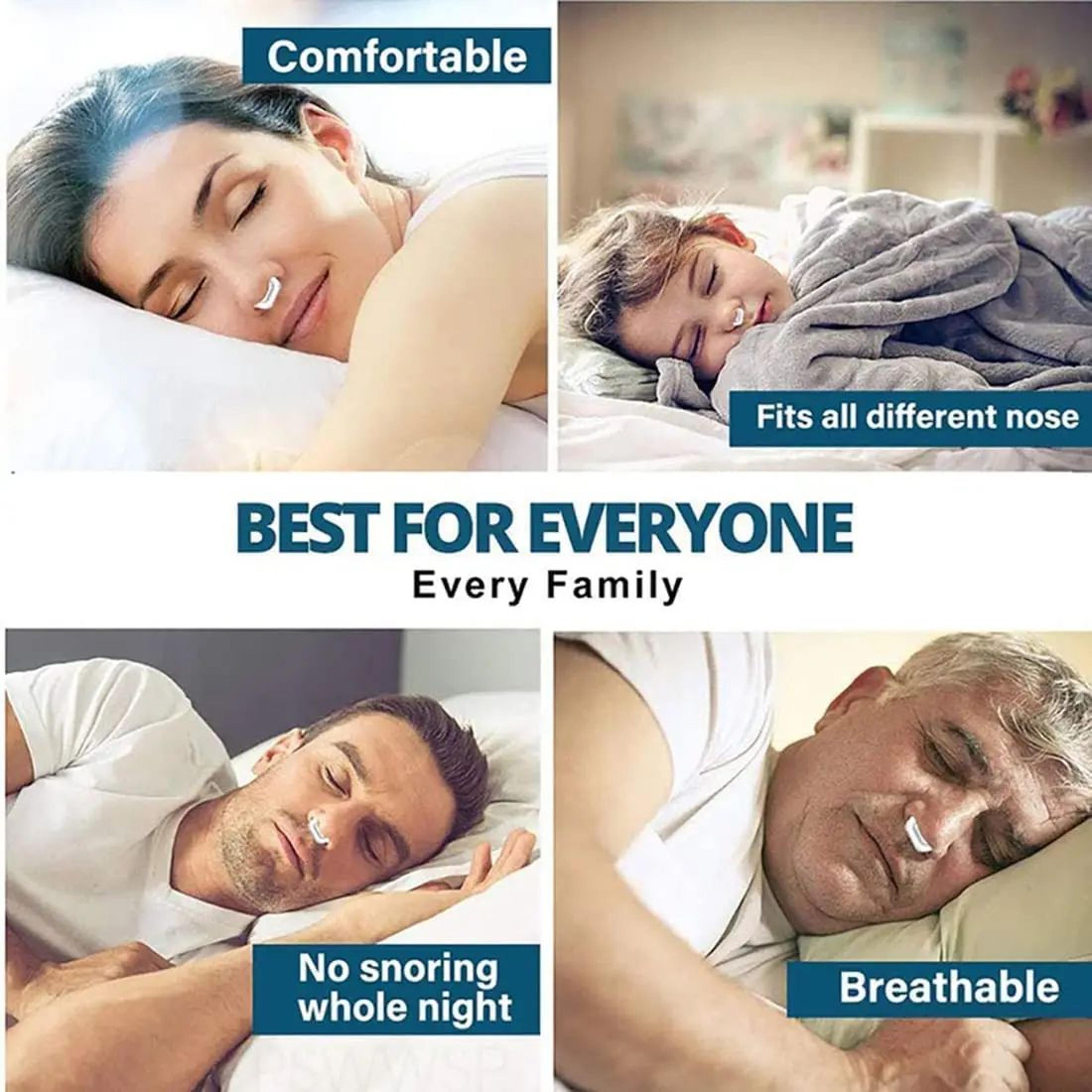 Magnetic AntiSnore Nose Clip With Case  Silicone Stop Snoring Aid For Better Sleep  Breathing Relie 4