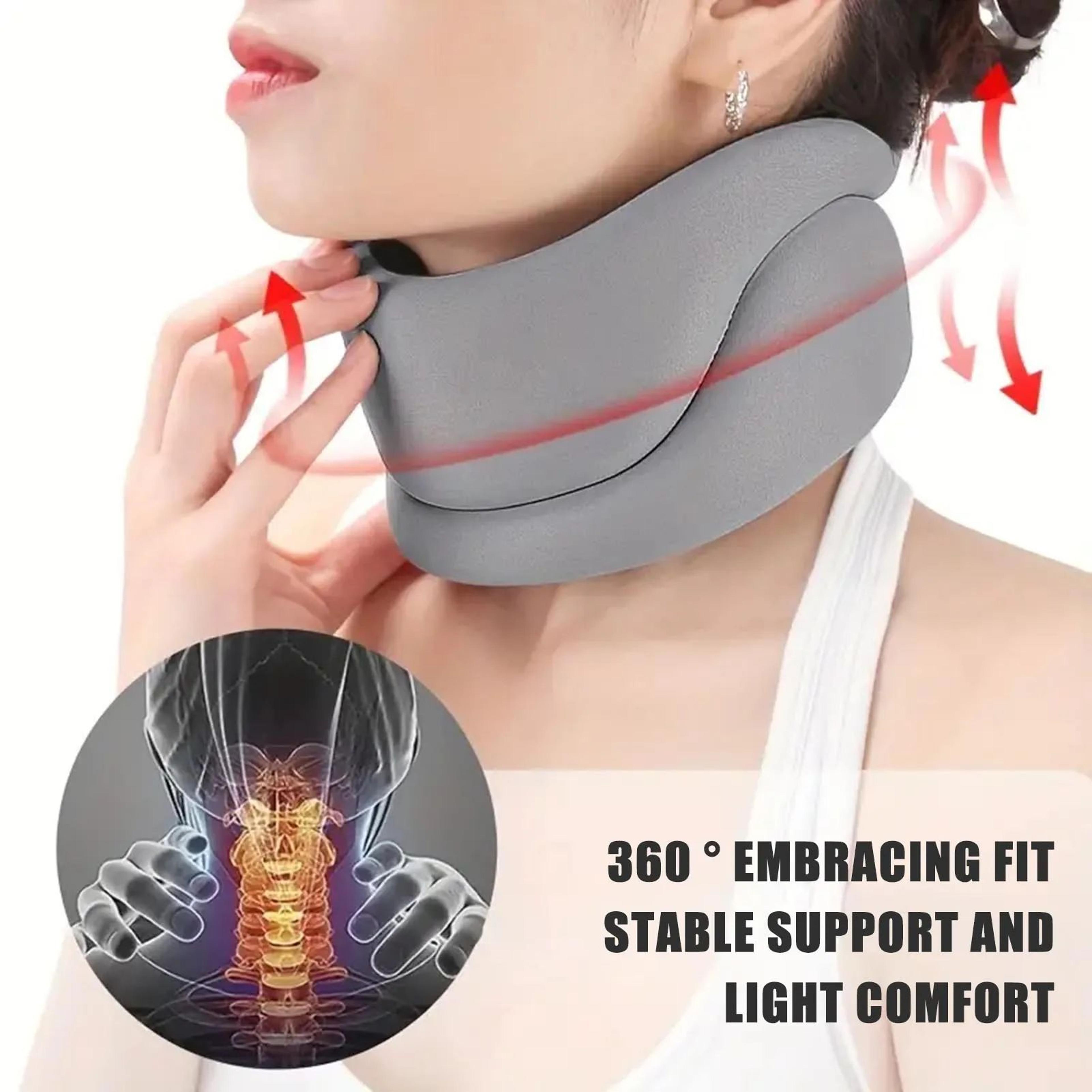 360 Cervical Neck Collar Brace  Stabilizing Wrap Support For Injury Recovery Sleeping Relief  Neck  1