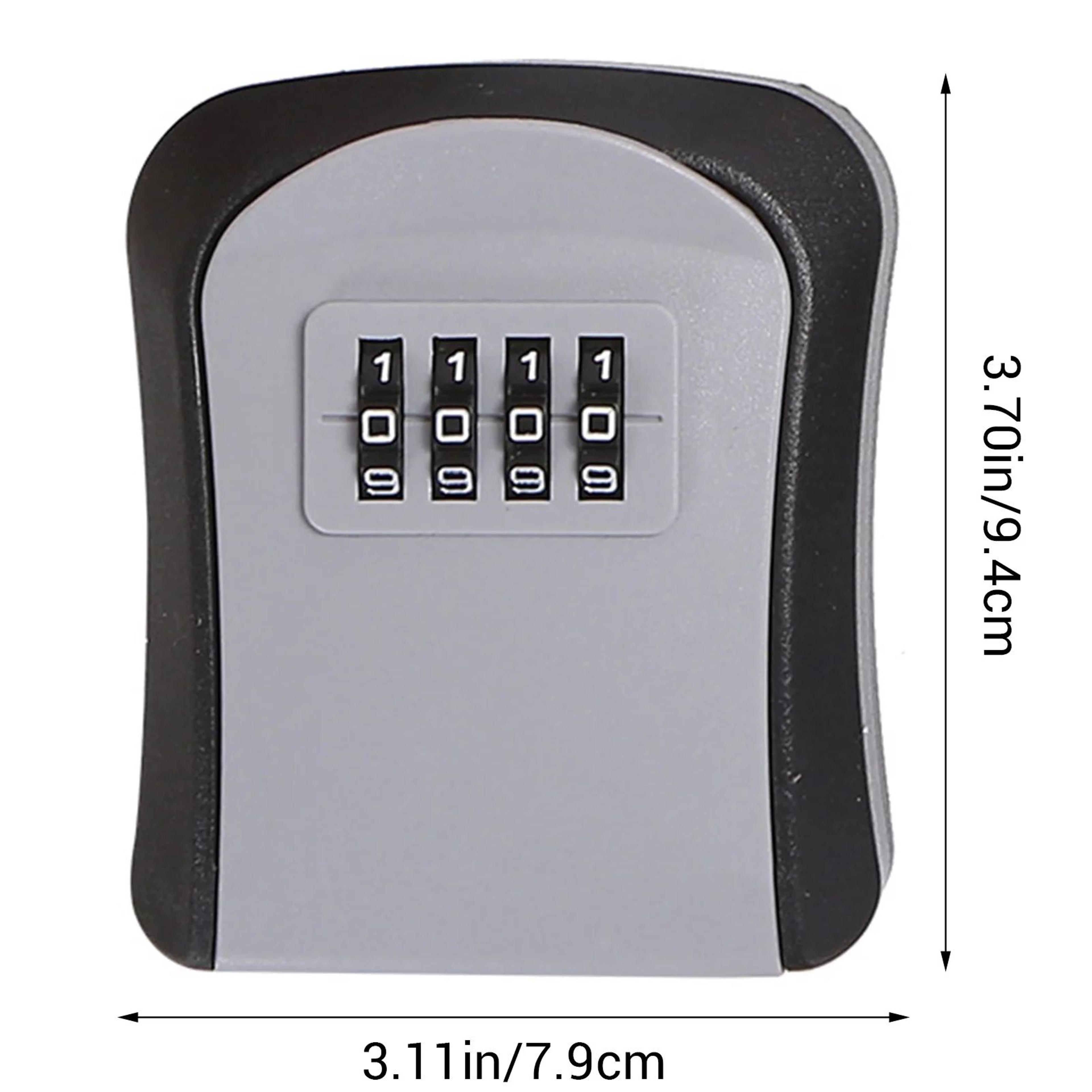 Wall Mount Key Lock Box With Combination Code  Secure Spare Key Storage For Apartments Realtors  Ho 5
