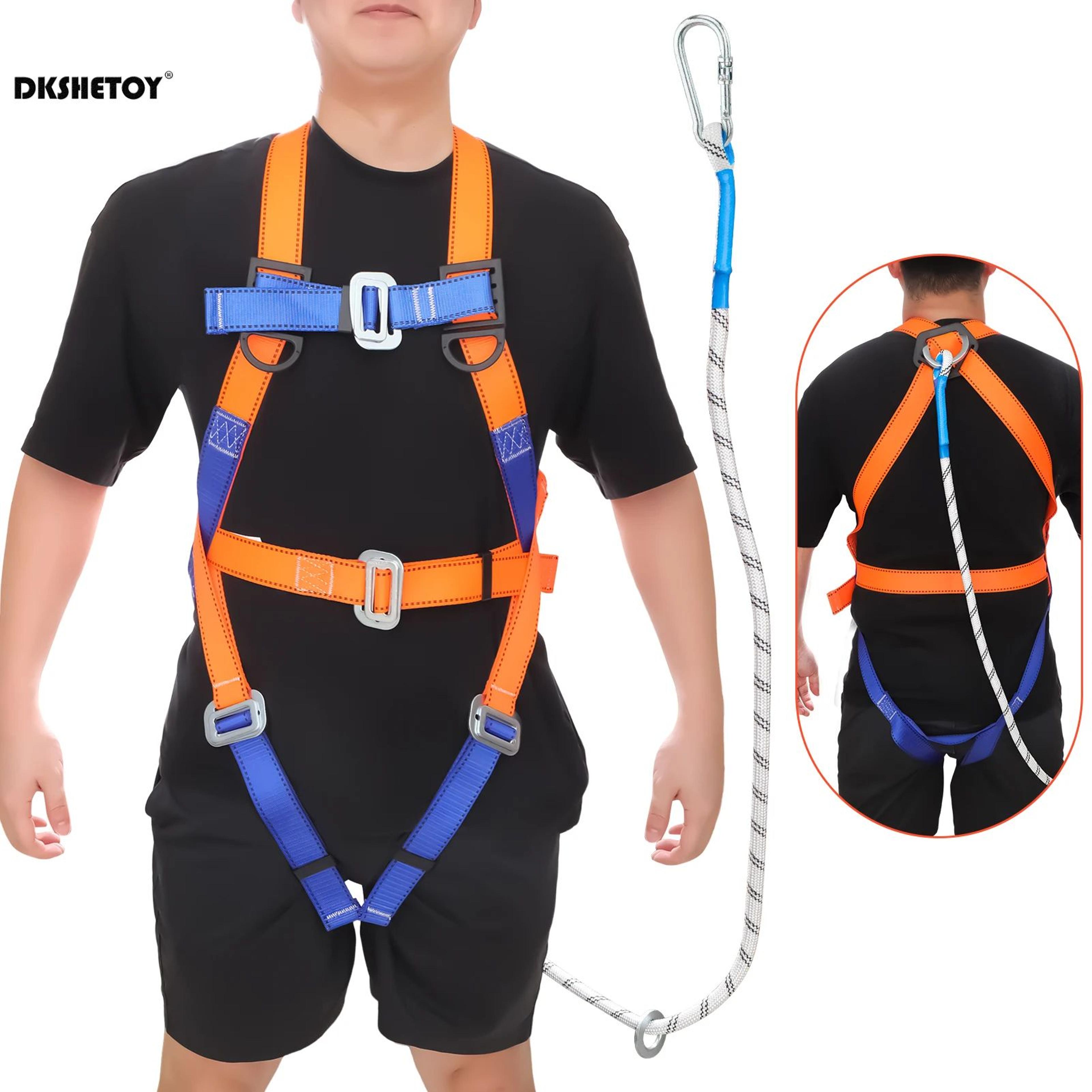 4850 Lbs Heavy Duty Safety Harness With Hook  Fall Protection Belt For AC Installation Roofing  Hig 6