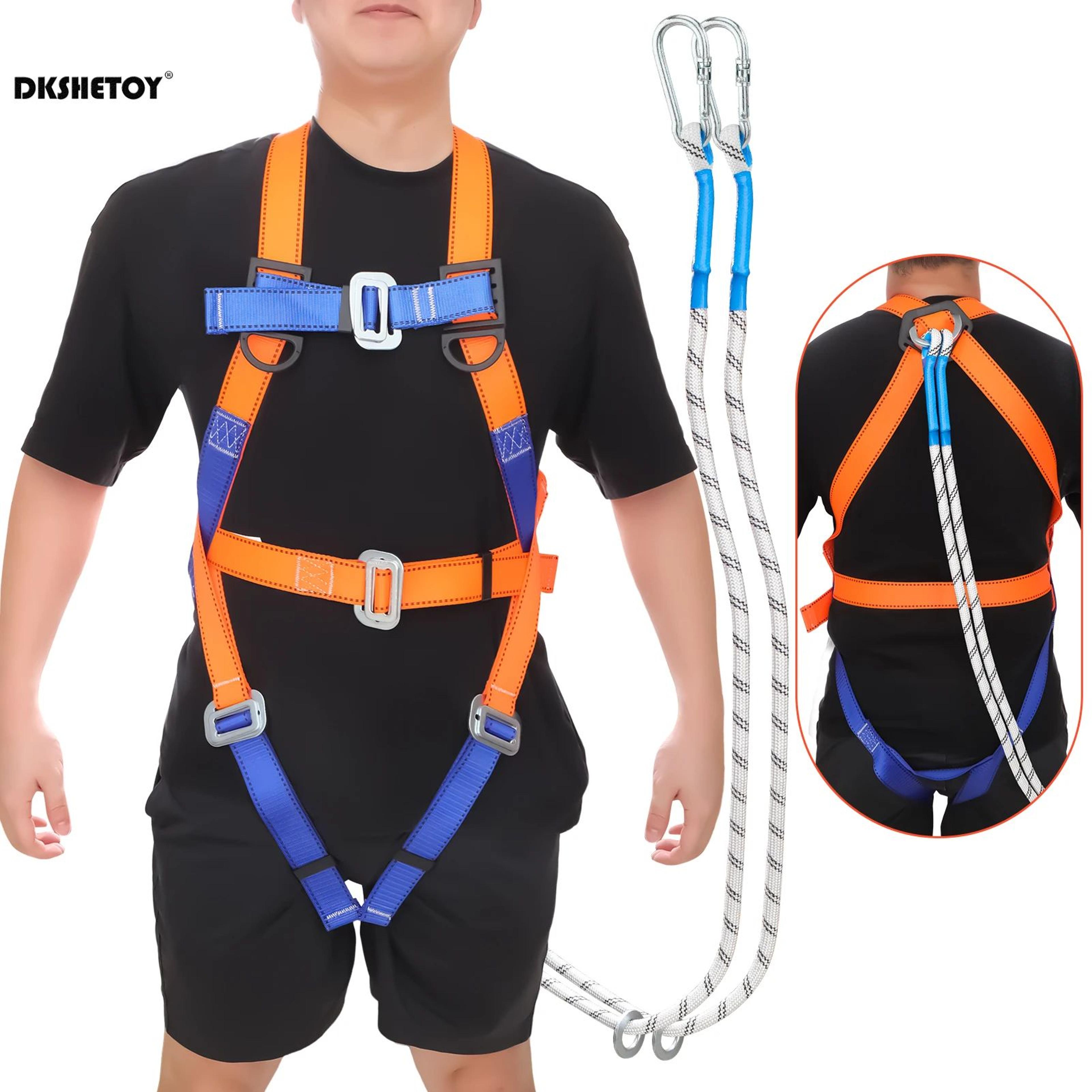 4850 Lbs Heavy Duty Safety Harness With Hook  Fall Protection Belt For AC Installation Roofing  Hig 7
