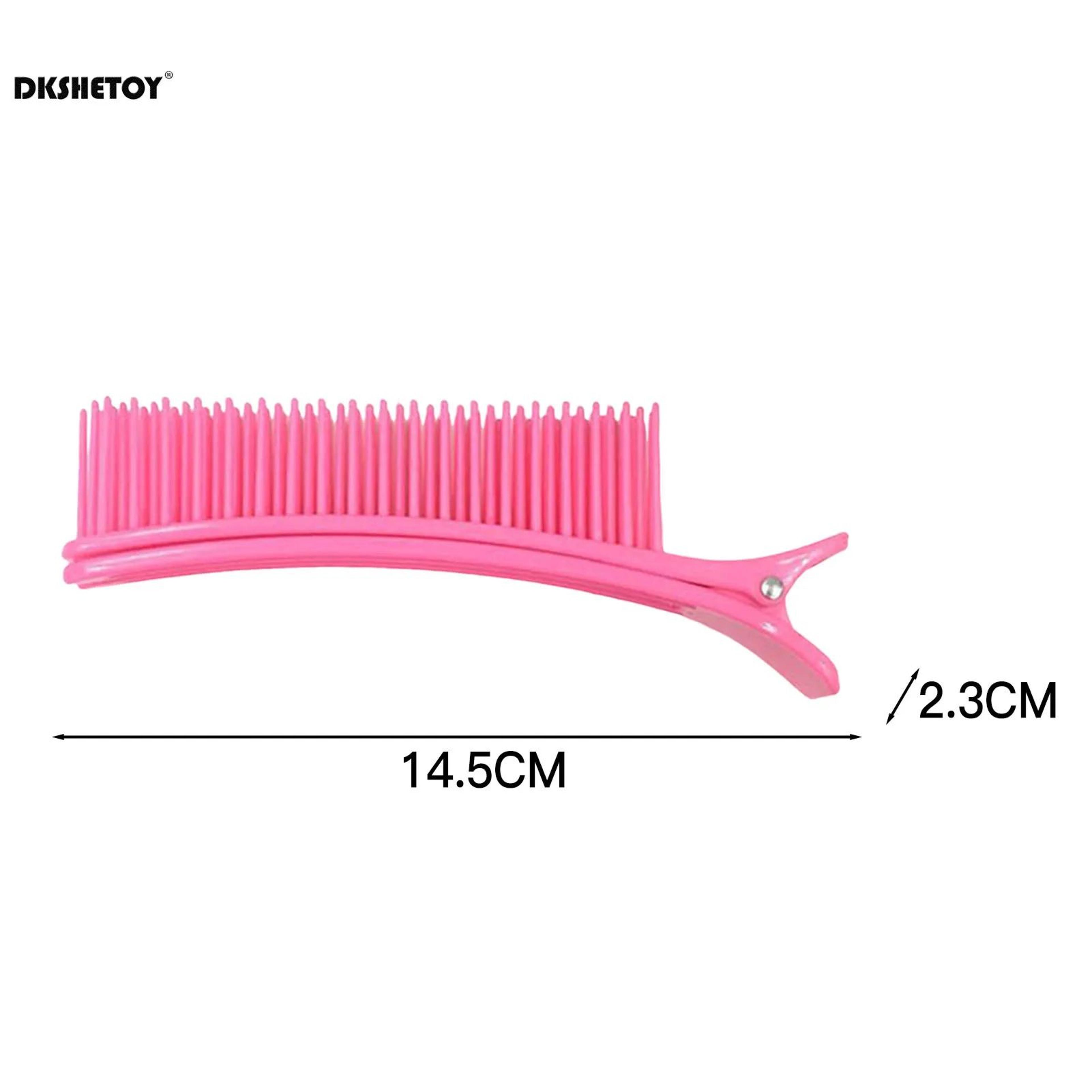Professional Salon Hair Clips Comb With Wide Teeth Sectioning Clips For Hair Cutting Dyeing  Layeri 4