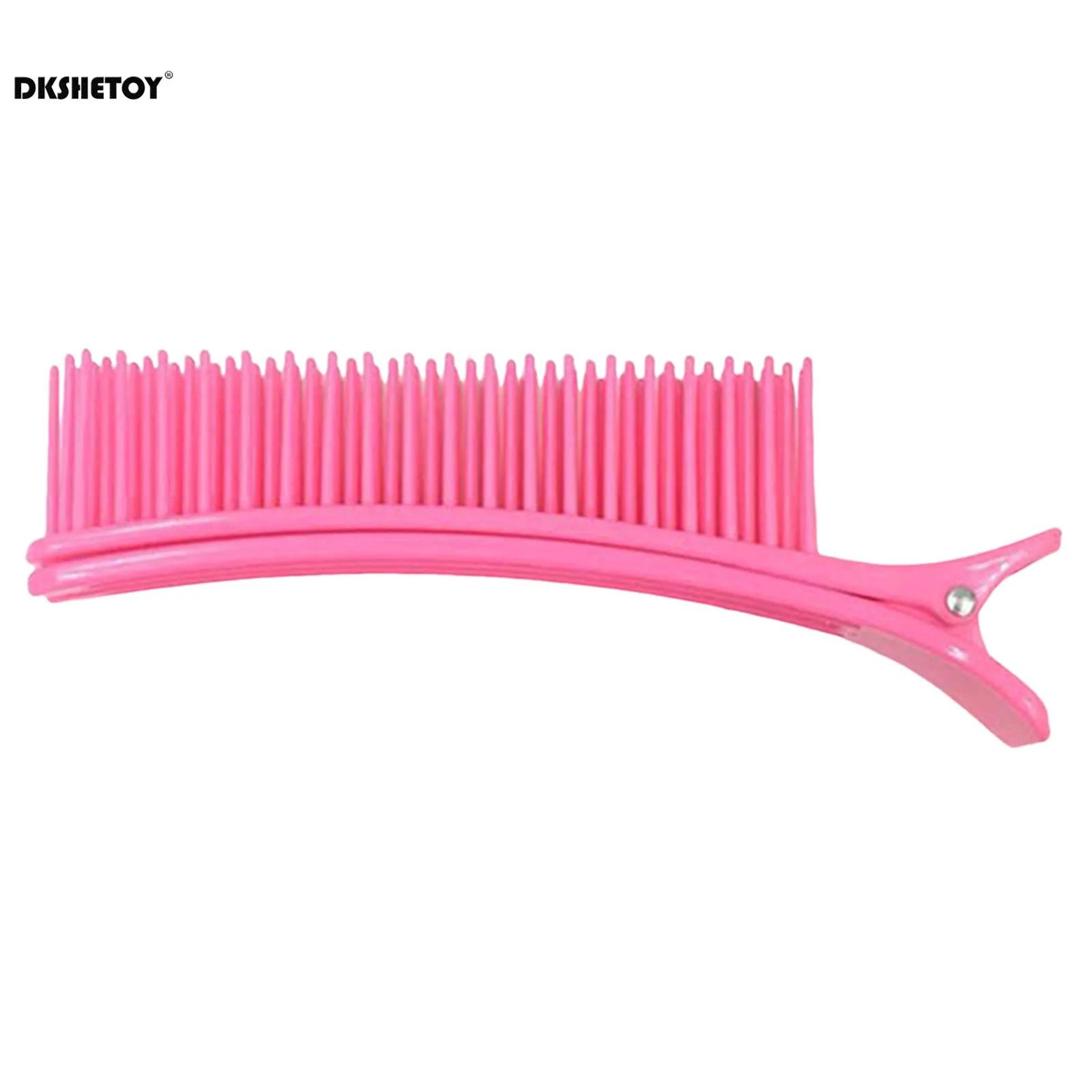 Professional Salon Hair Clips Comb With Wide Teeth Sectioning Clips For Hair Cutting Dyeing  Layeri 7