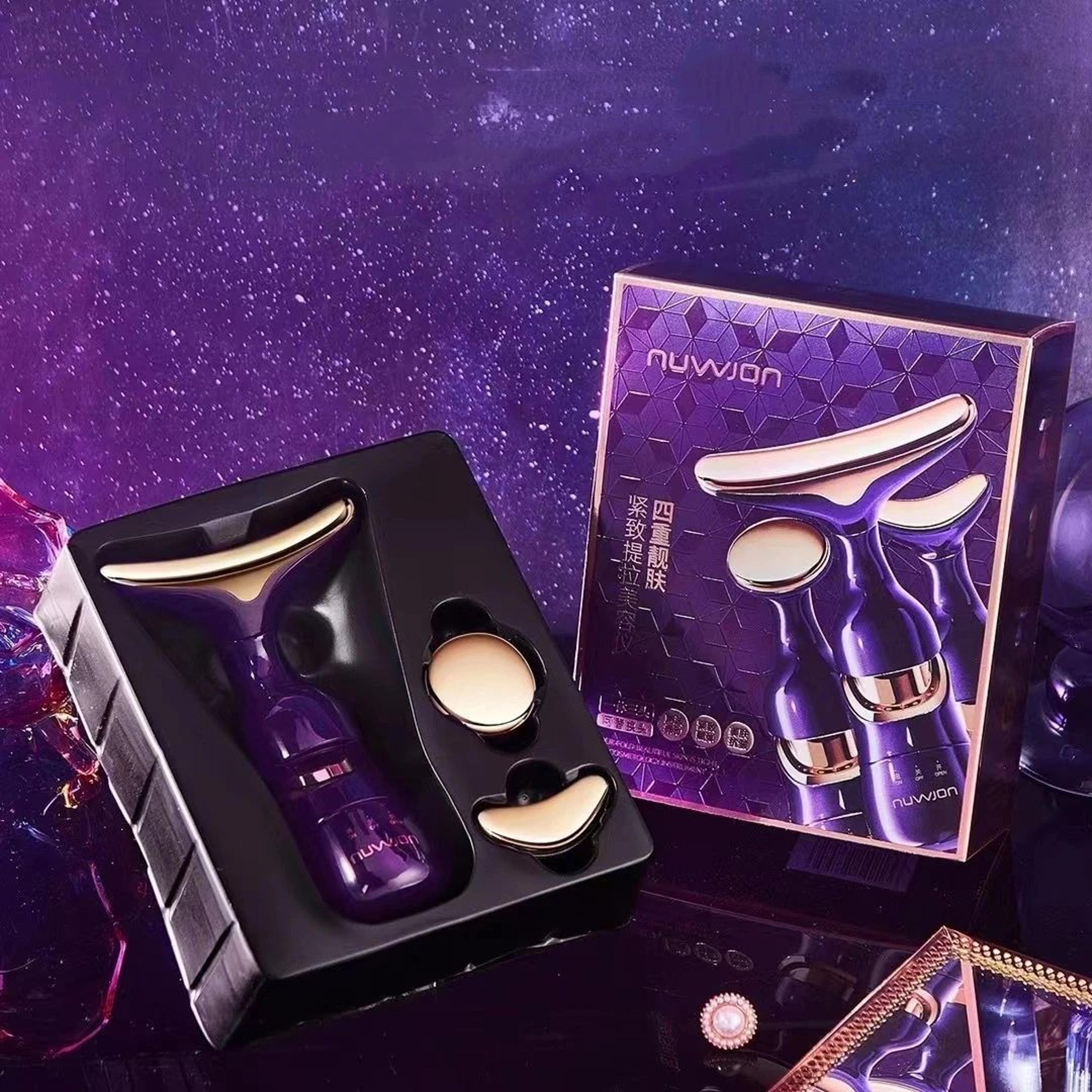 3 In 1 Facial Firming  Lifting Device For Face Neck  Eyes AntiAging Massage Face Slimmer Sculpting  10