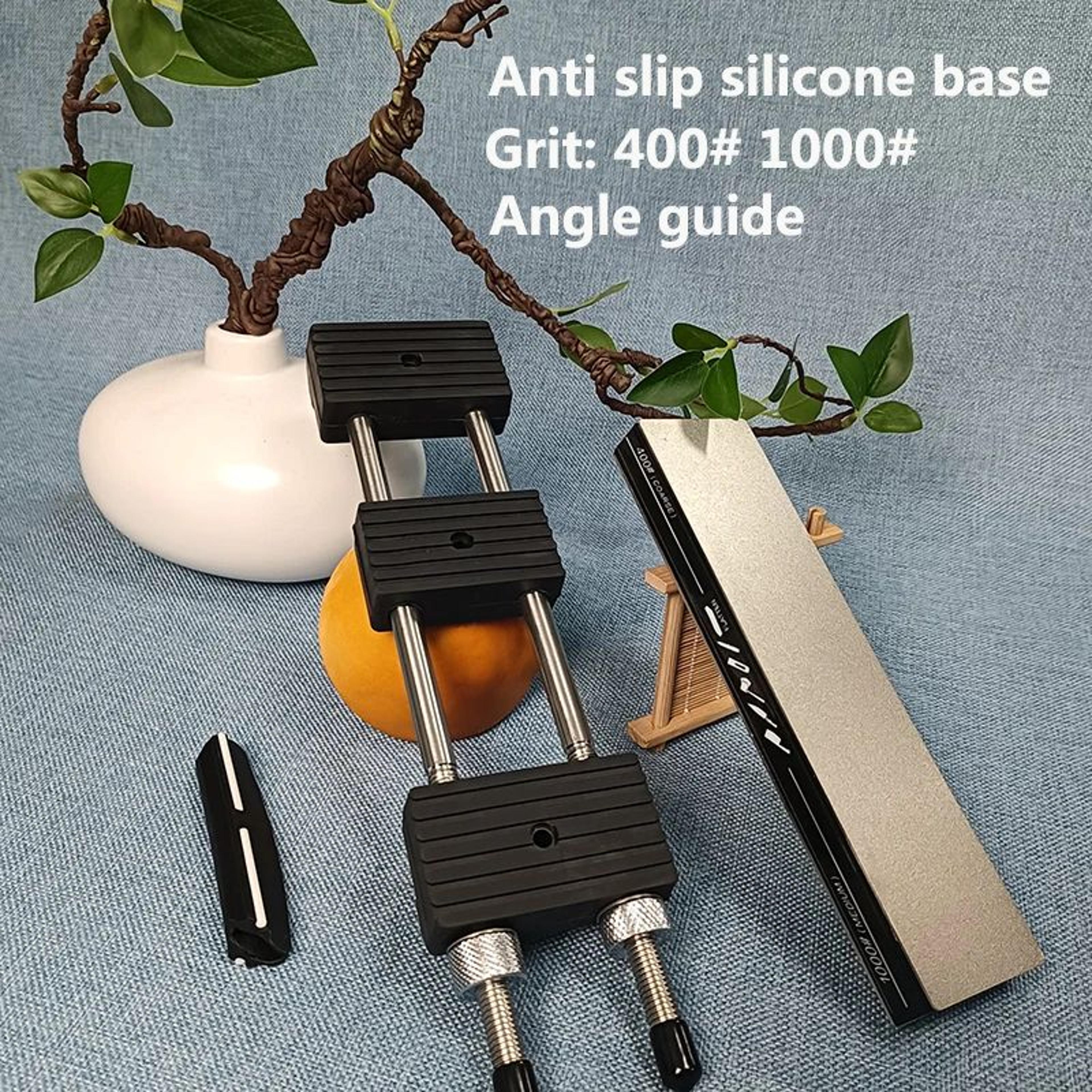 NonSlip Whetstone Holder Silicone Base Sharpening Stone Stand For Kitchen Knife Sharpening System S 8