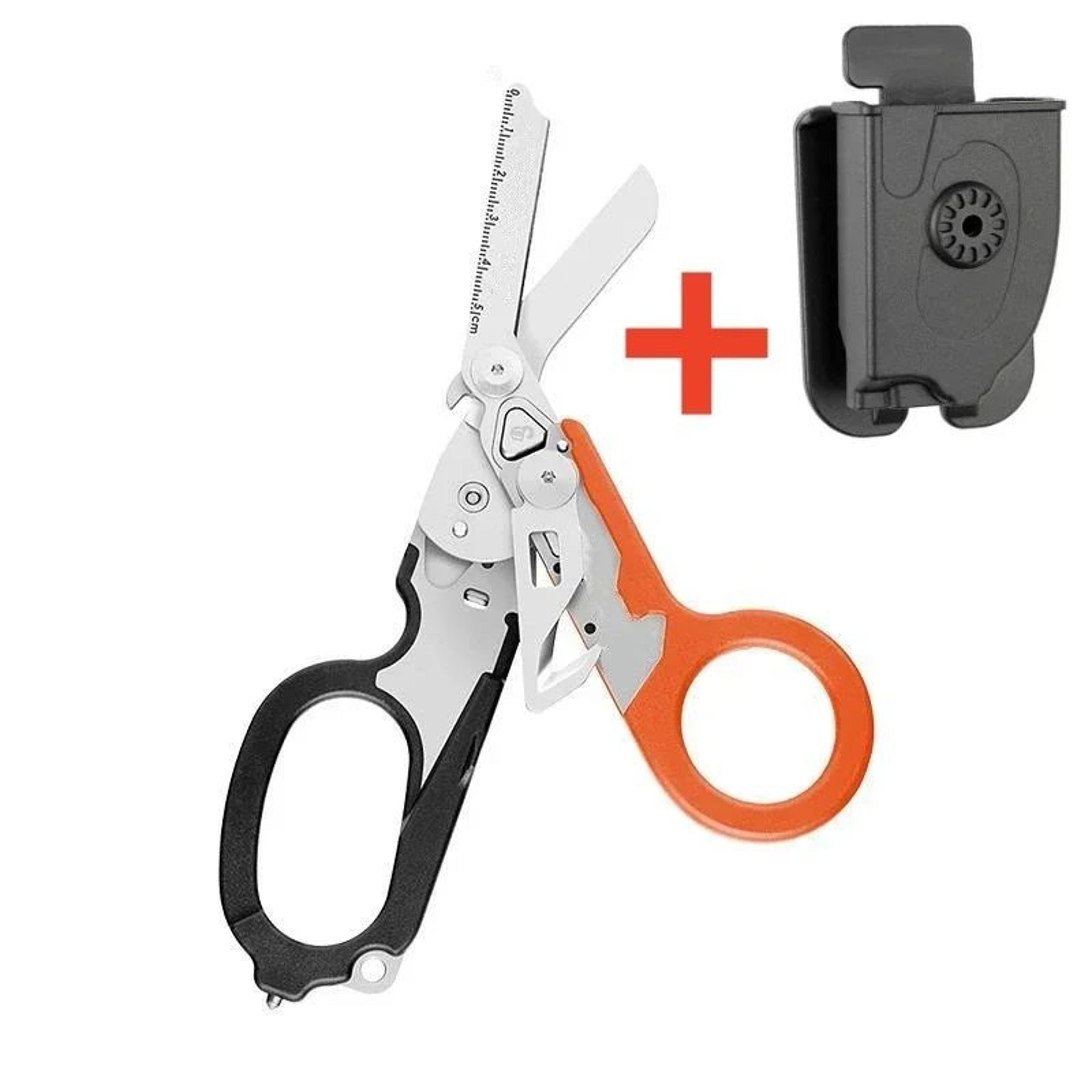 Tactical Folding Trauma Shears MultiTool Survival Scissors For First Aid EMT Rescue Outdoor EDC Eme 10