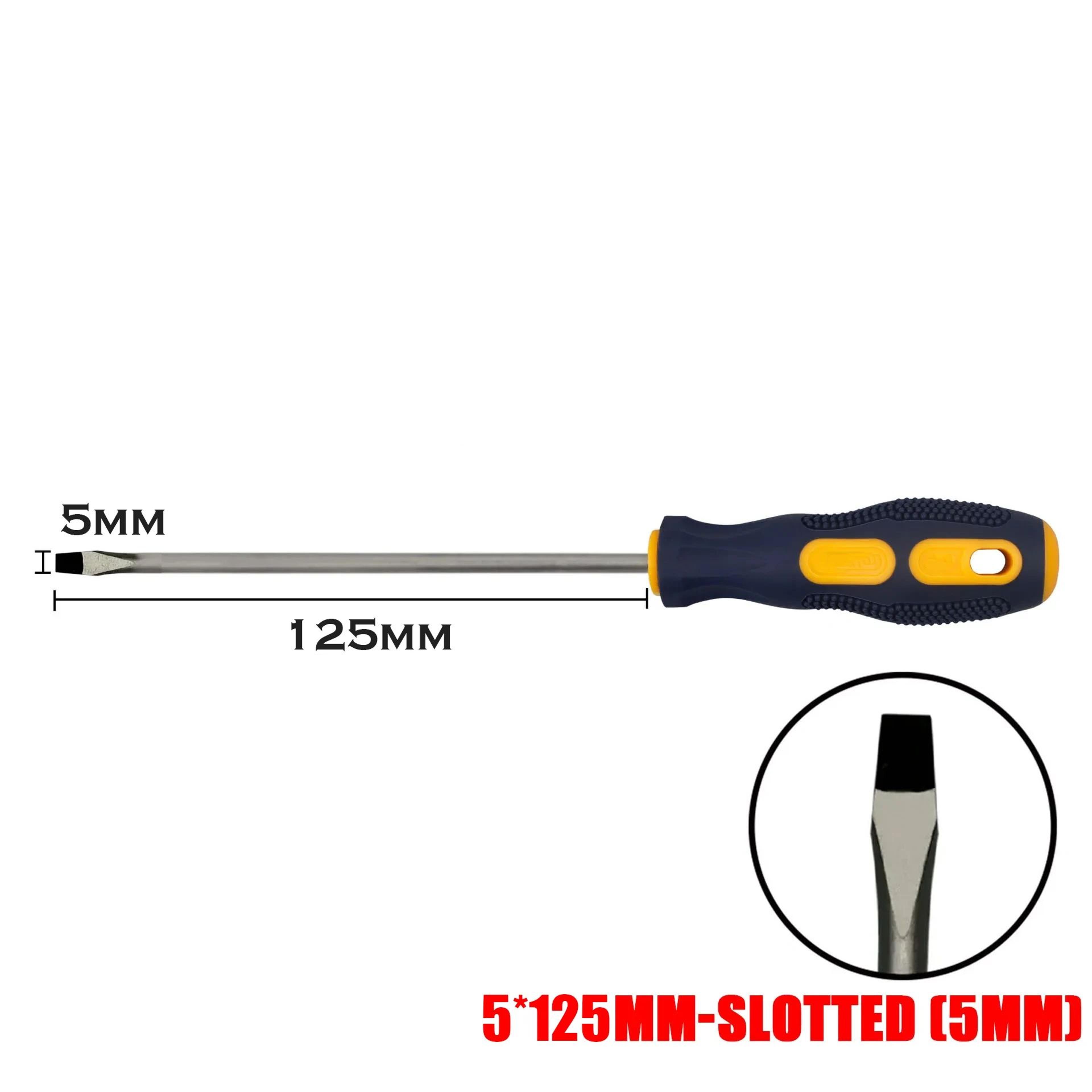Magnetic Screwdriver Set PH0PH1PH2 Phillips  356mm Slotted 100200mm Length Drivers For Home  DIY Re 15