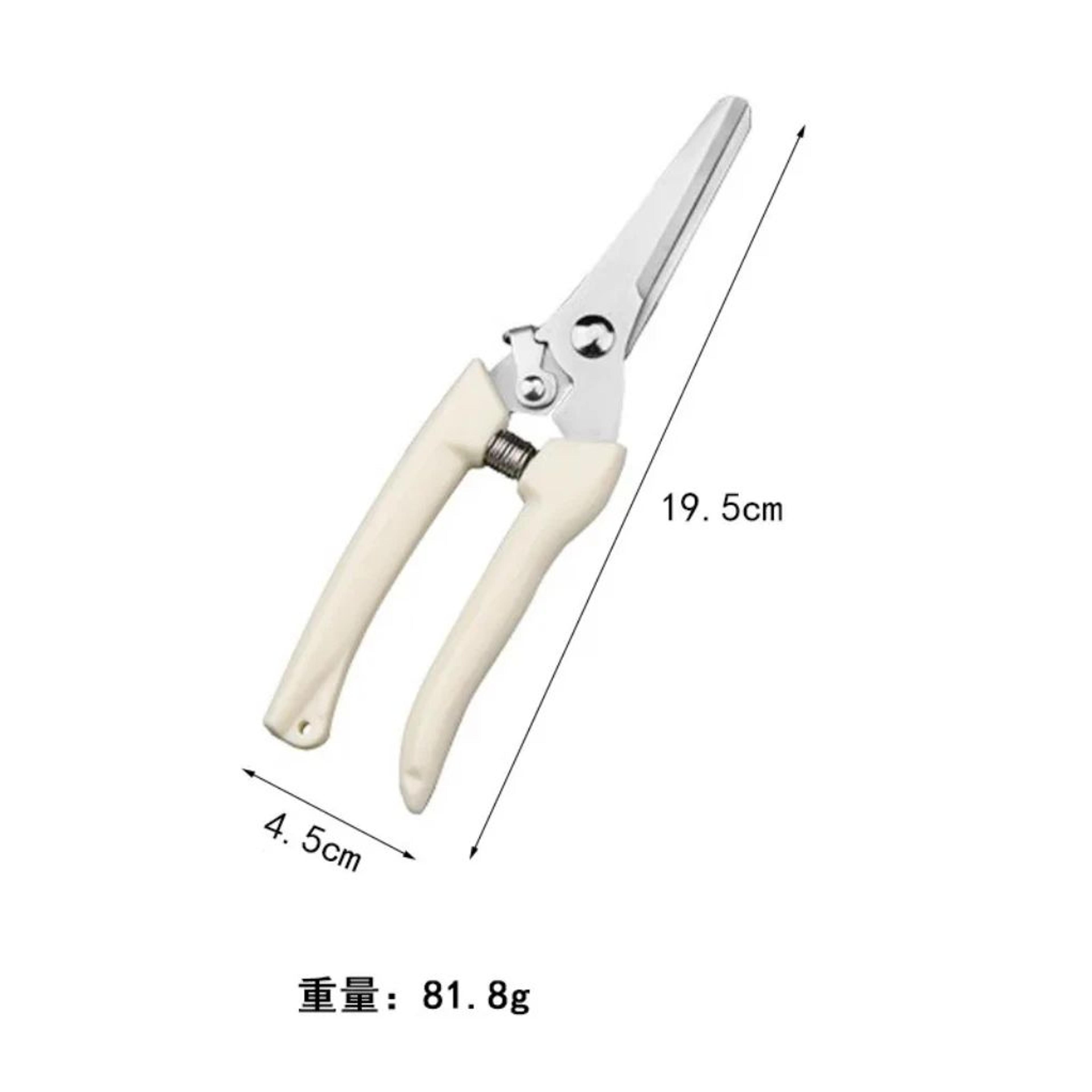 Stainless Steel Fruit Picking  Pruning Shears Gardening Scissors For Tree Trimming Flower Cutting   11
