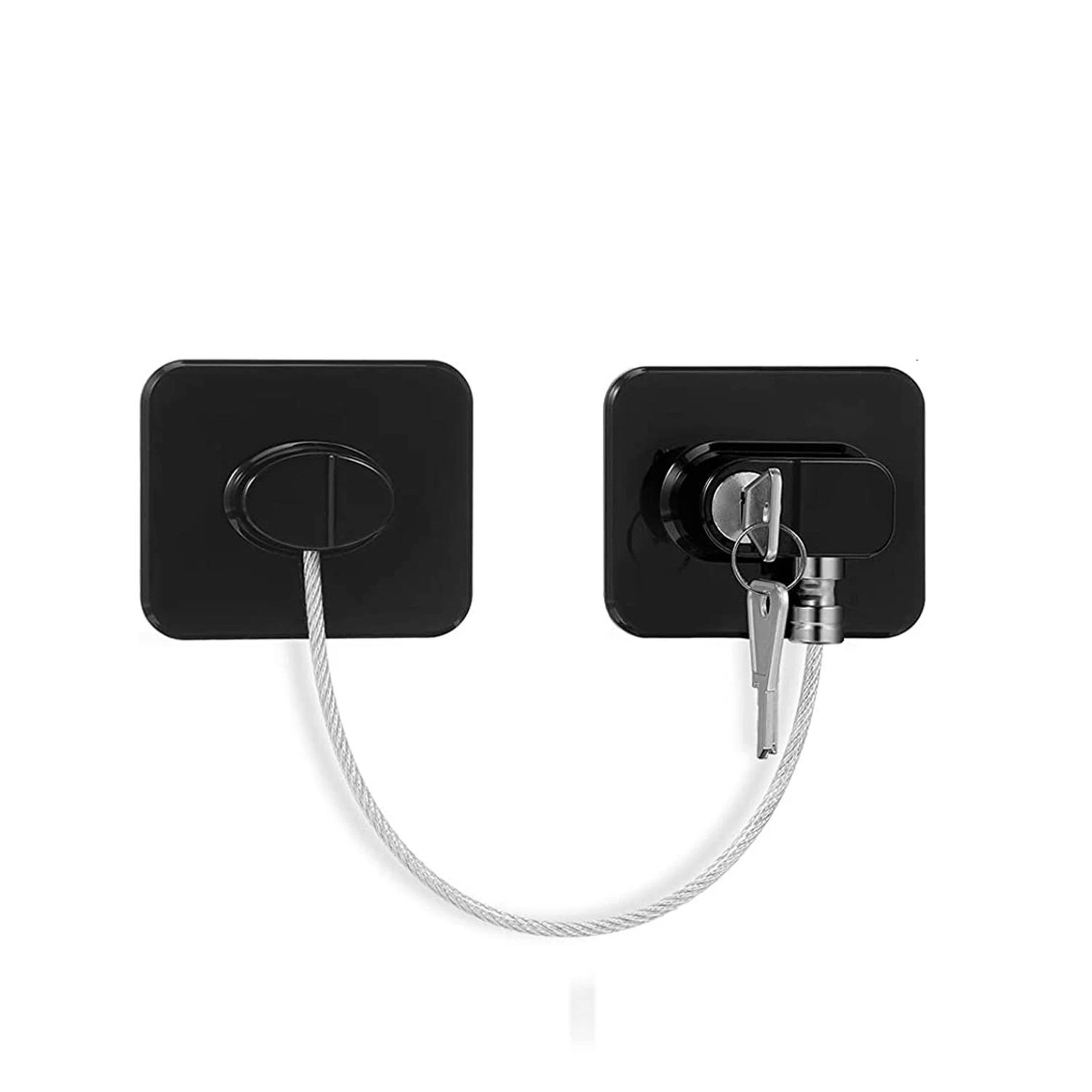 Child Safety Cabinet  Drawer Lock With KeyCode  AntiOpen Baby Proof Strap For Doors Fridge  Home St 8
