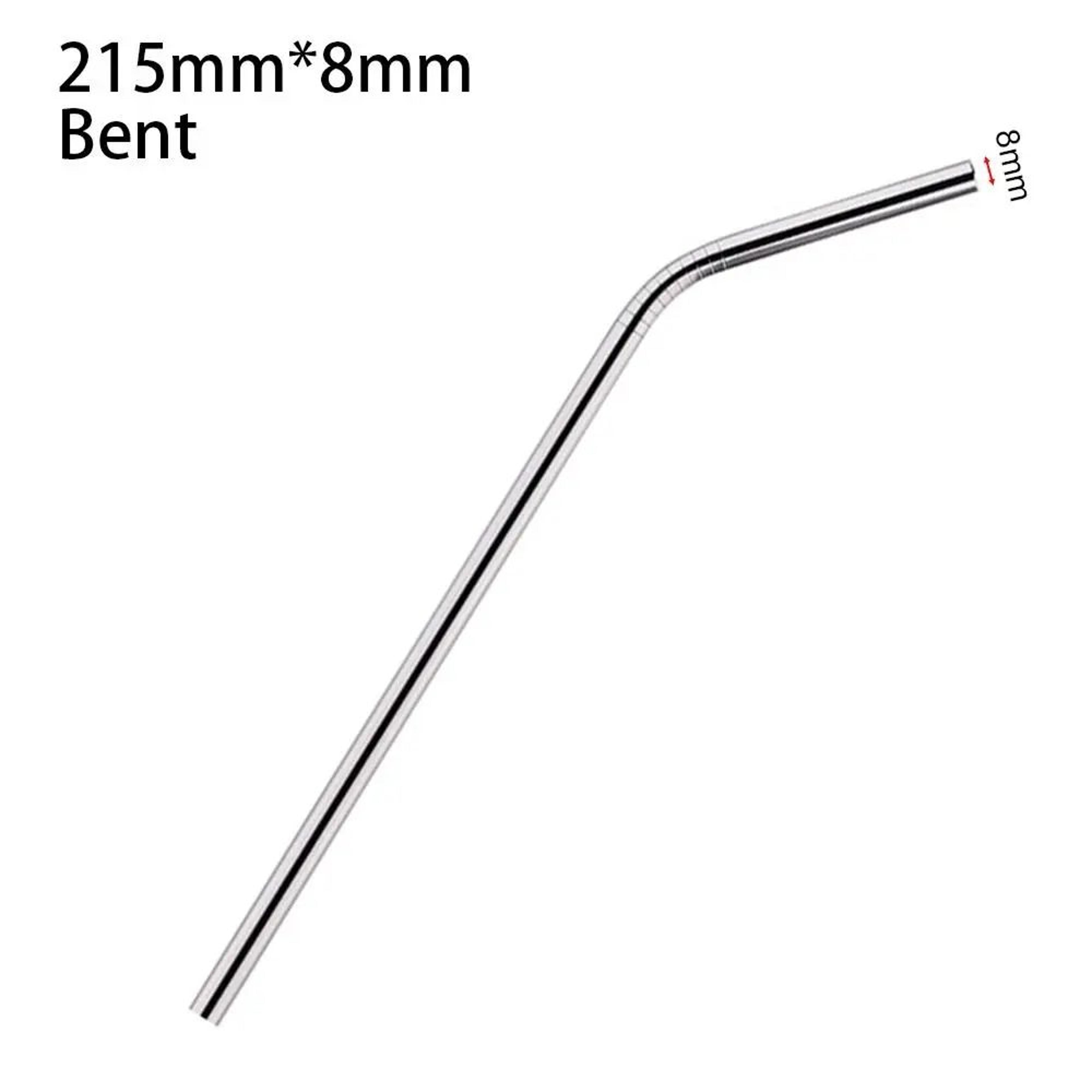 Reusable Stainless Steel Straws 2431in  Straight  Bent Replacement Straws For Stanley 30oz 40oz Tye 9