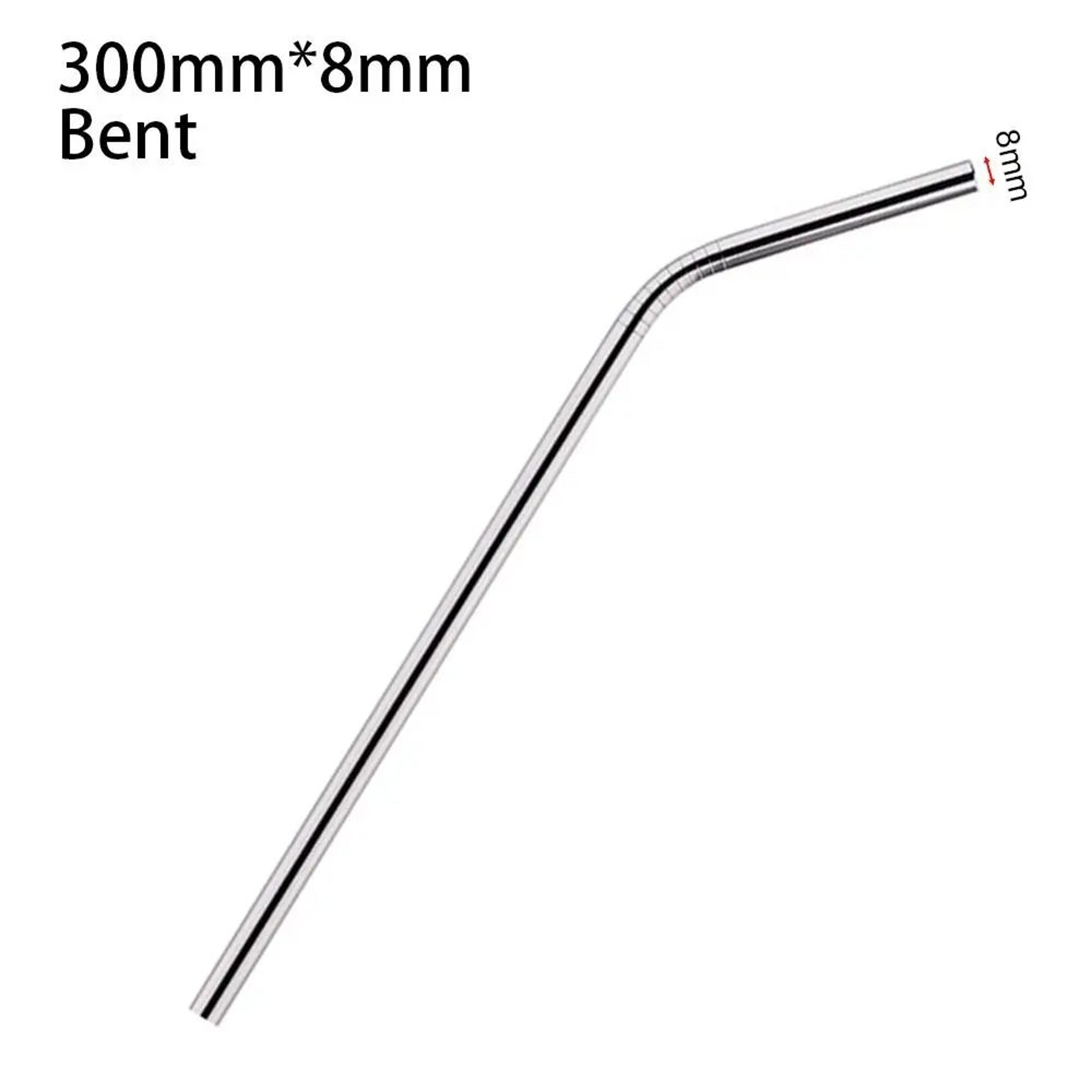 Reusable Stainless Steel Straws 2431in  Straight  Bent Replacement Straws For Stanley 30oz 40oz Tye 12