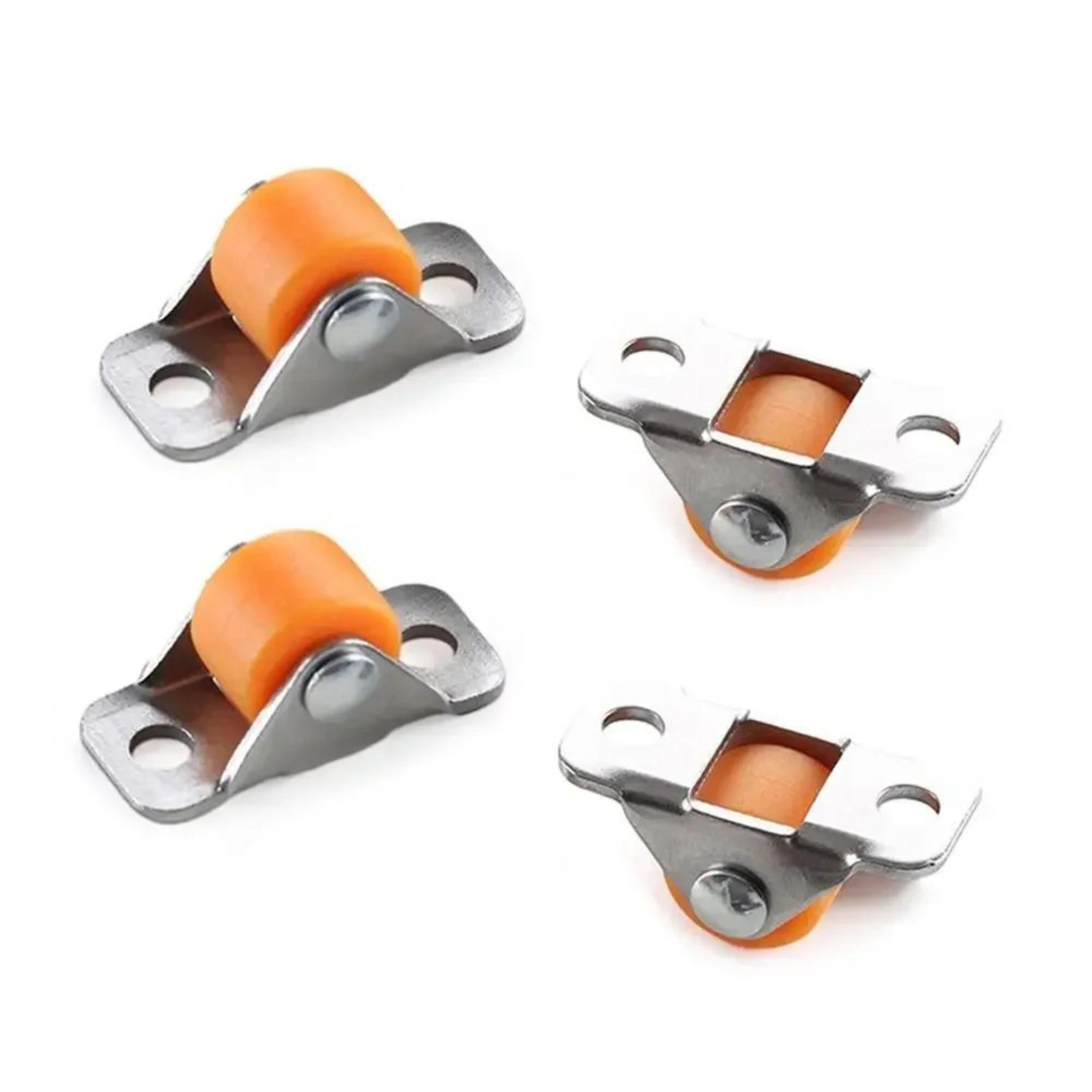 0508in Silent Rubber Furniture Casters Universal Mini Wheels For Chair Sofa Table Trolley Platform  7