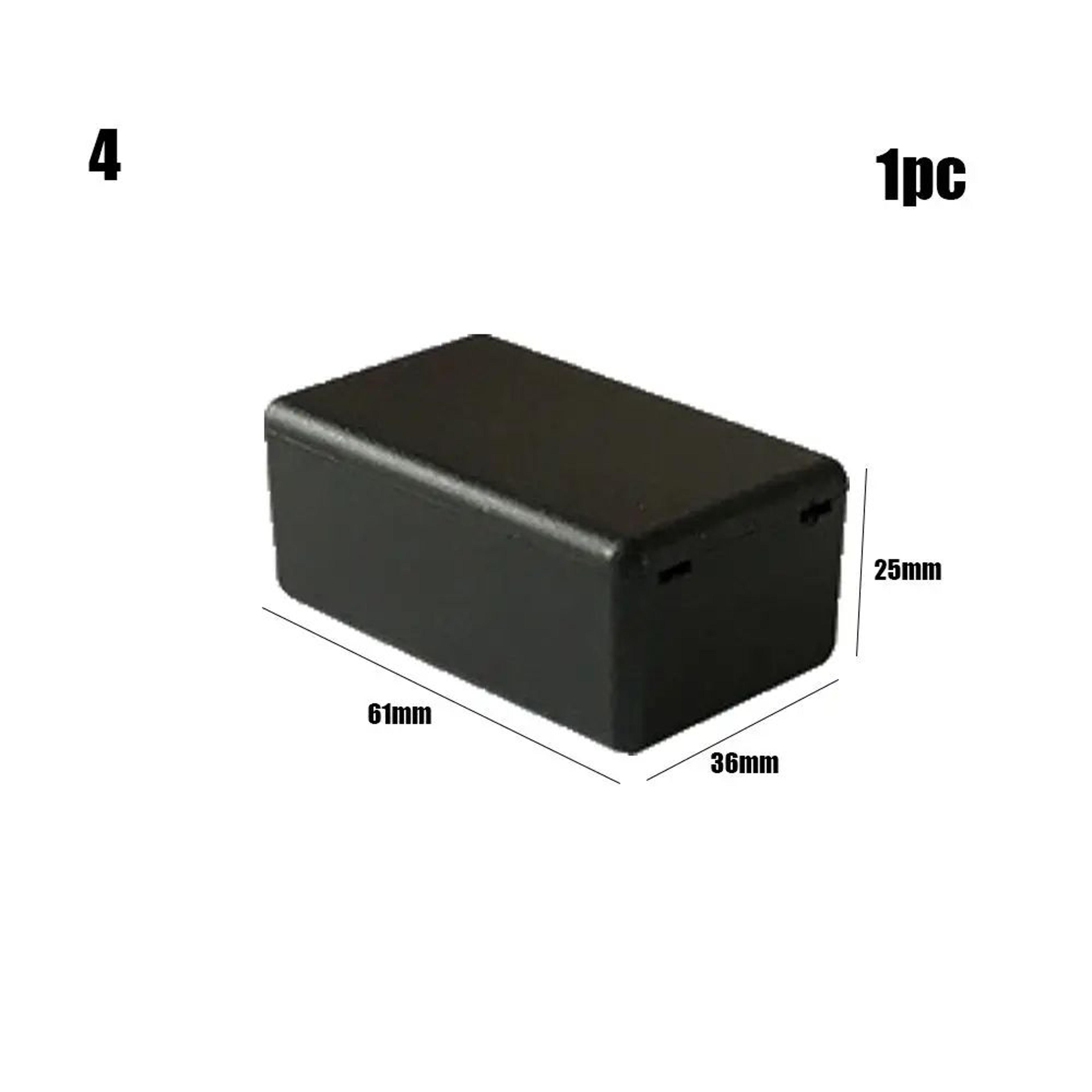 Waterproof ABS Electronic Enclosure Box  Black Instrument Project Case Housing For DIY Circuits Ele 16