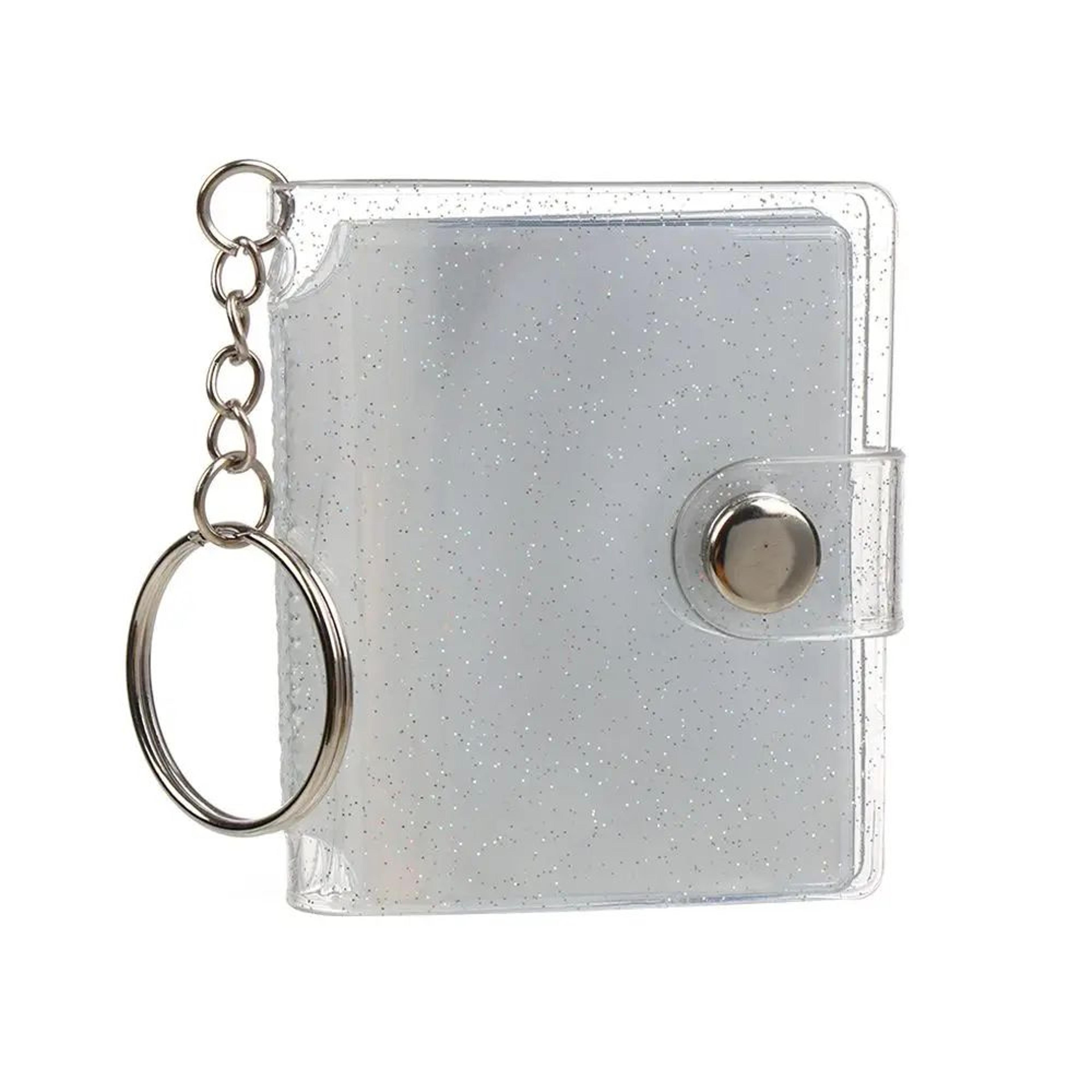 Mini Binder Photocard Holder  20Pocket Kpop Card Album Collect Book  Keychain Card Organizer For Id 0