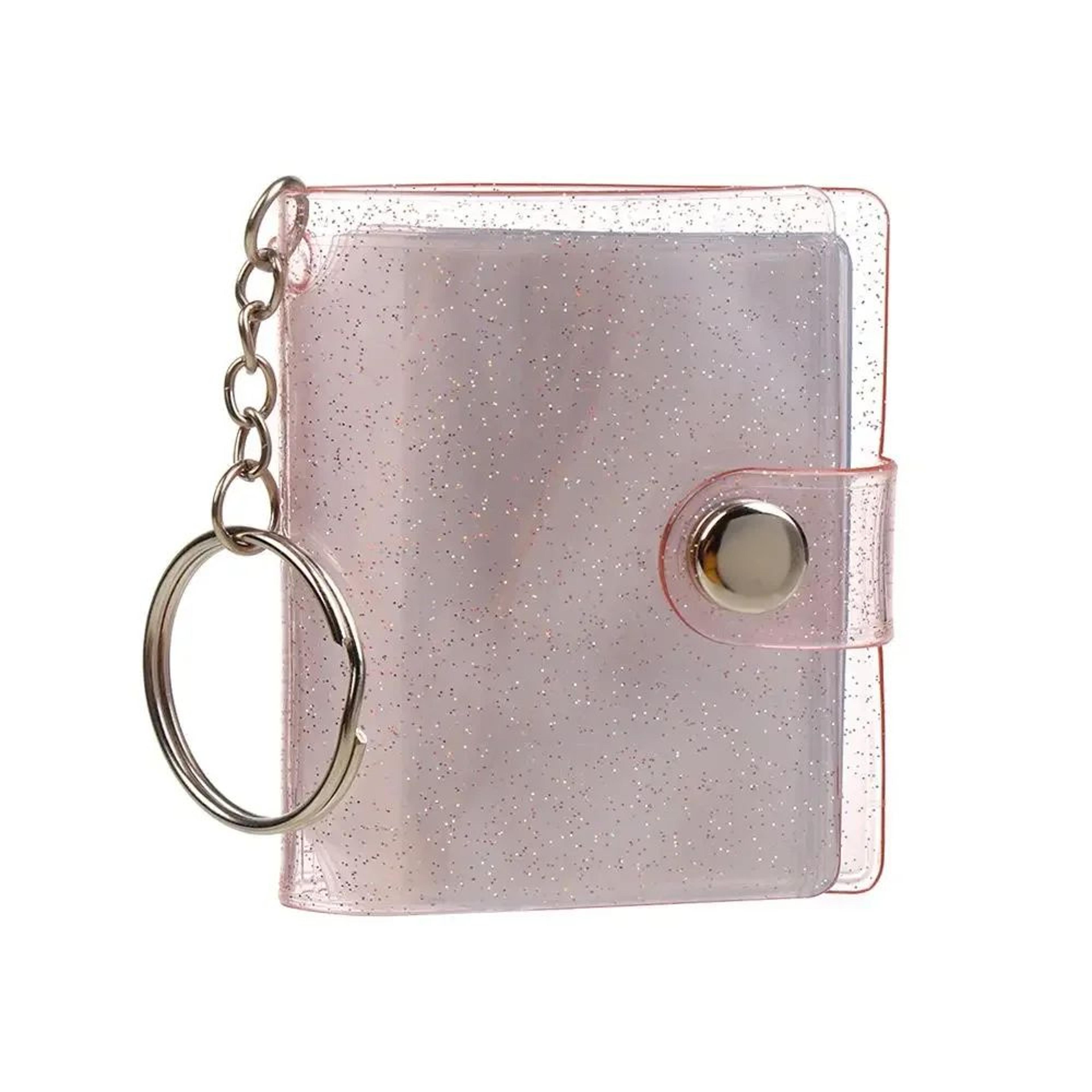 Mini Binder Photocard Holder  20Pocket Kpop Card Album Collect Book  Keychain Card Organizer For Id 7