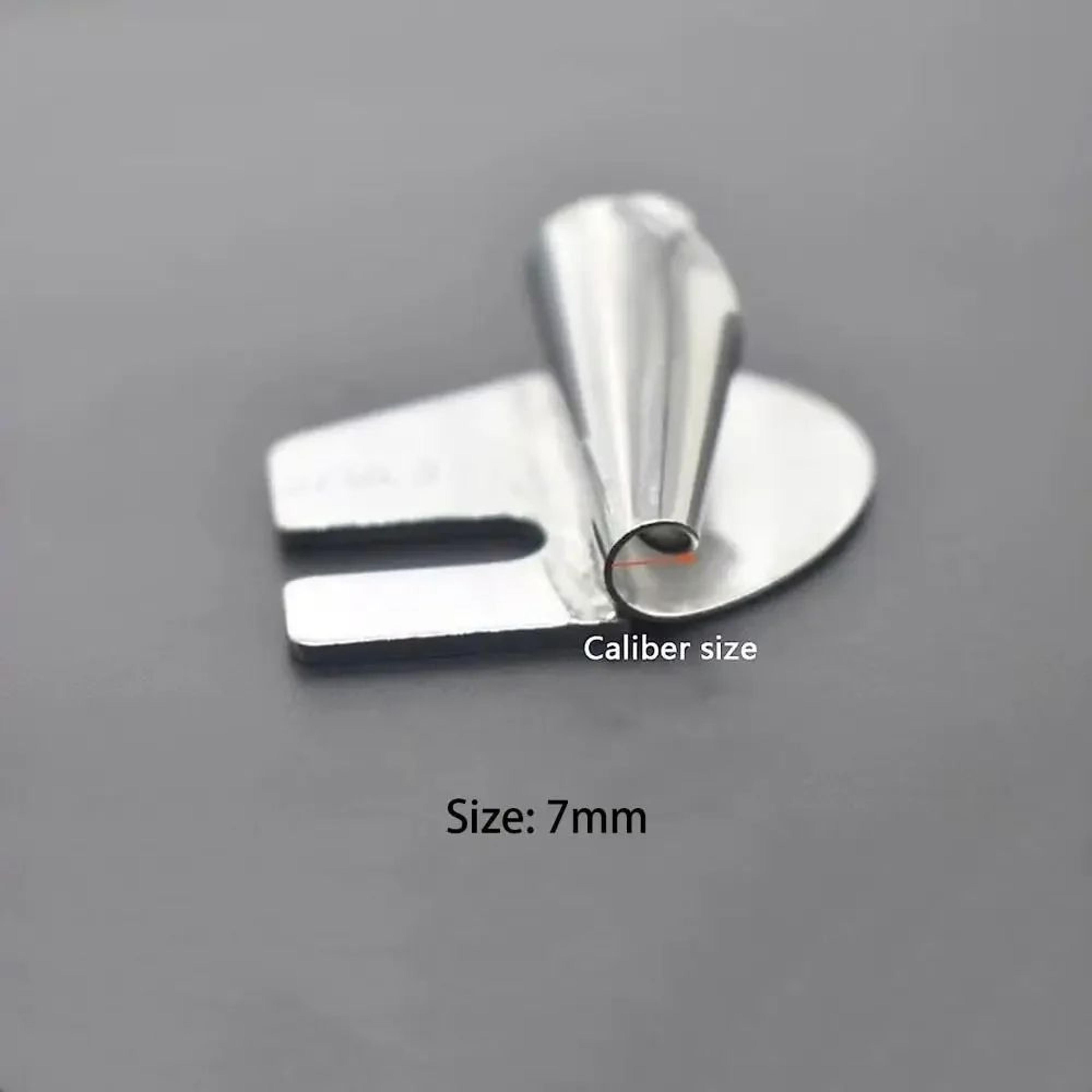 Rolled Hemmer Presser Foot For Home  Industrial Flatbed Machines  Spiral Curling Pull Tube For Tigh 10