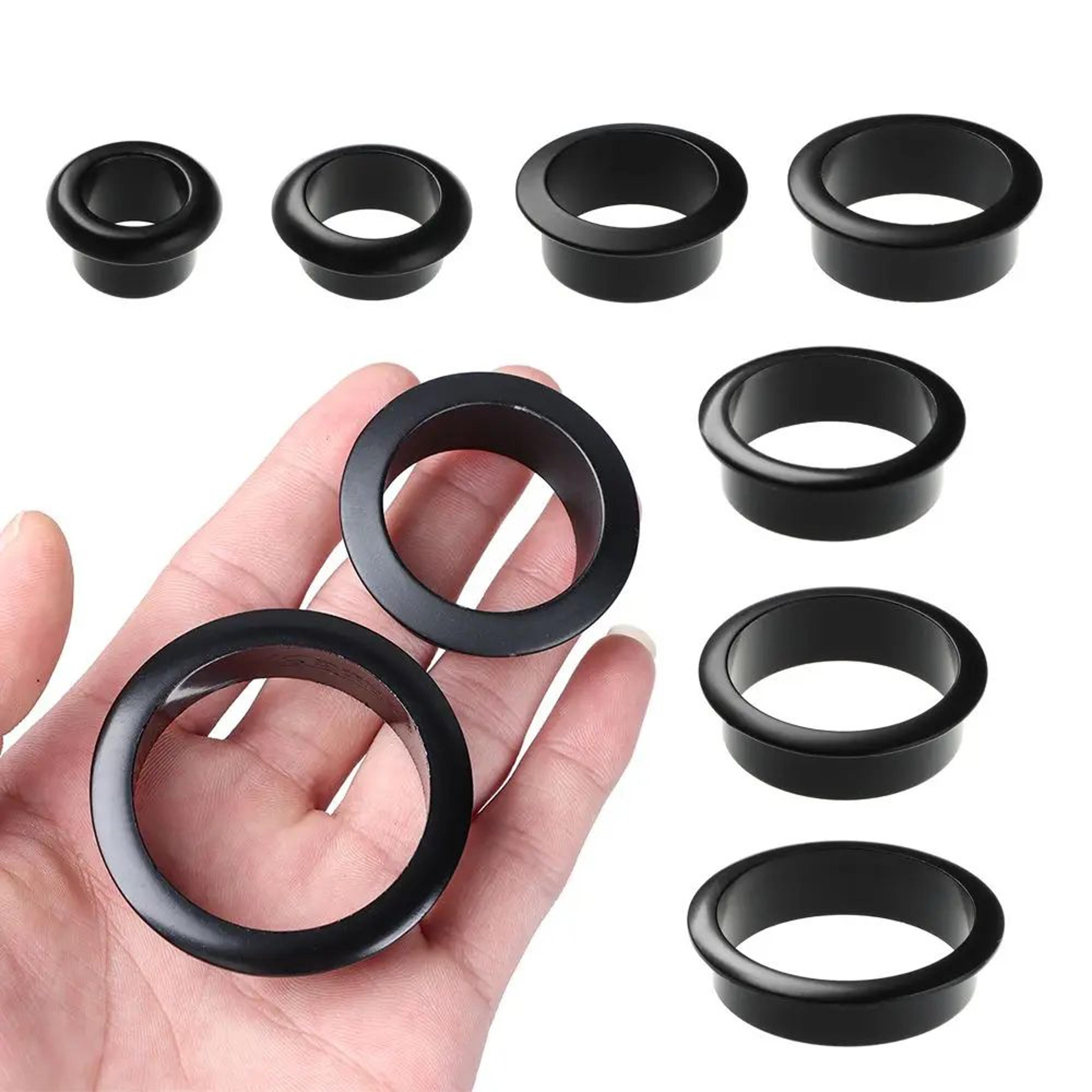 Zinc Alloy Desk Cable Grommet Hole Cover  Wire Port Organizer Plug For Computer Desk Cabinet Vent   3