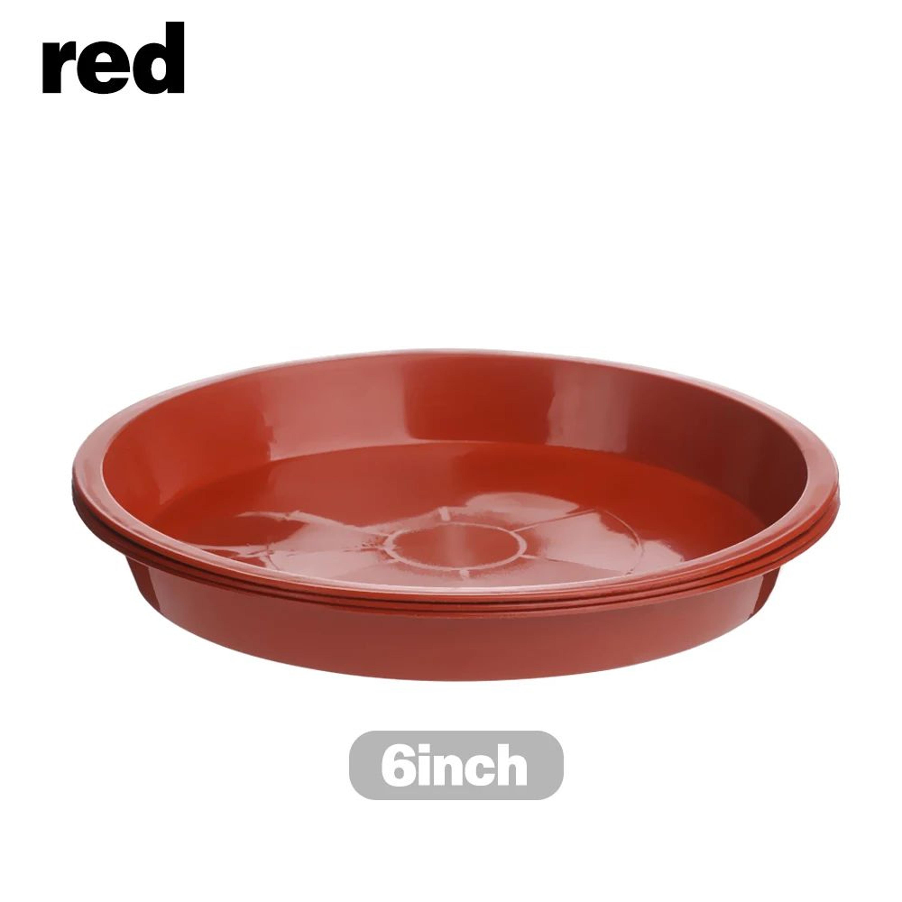 3 Pcs Plant Pot Saucers Drip Trays  Durable Plastic Flower Pot Trays For IndoorOutdoor Planters Wat 12