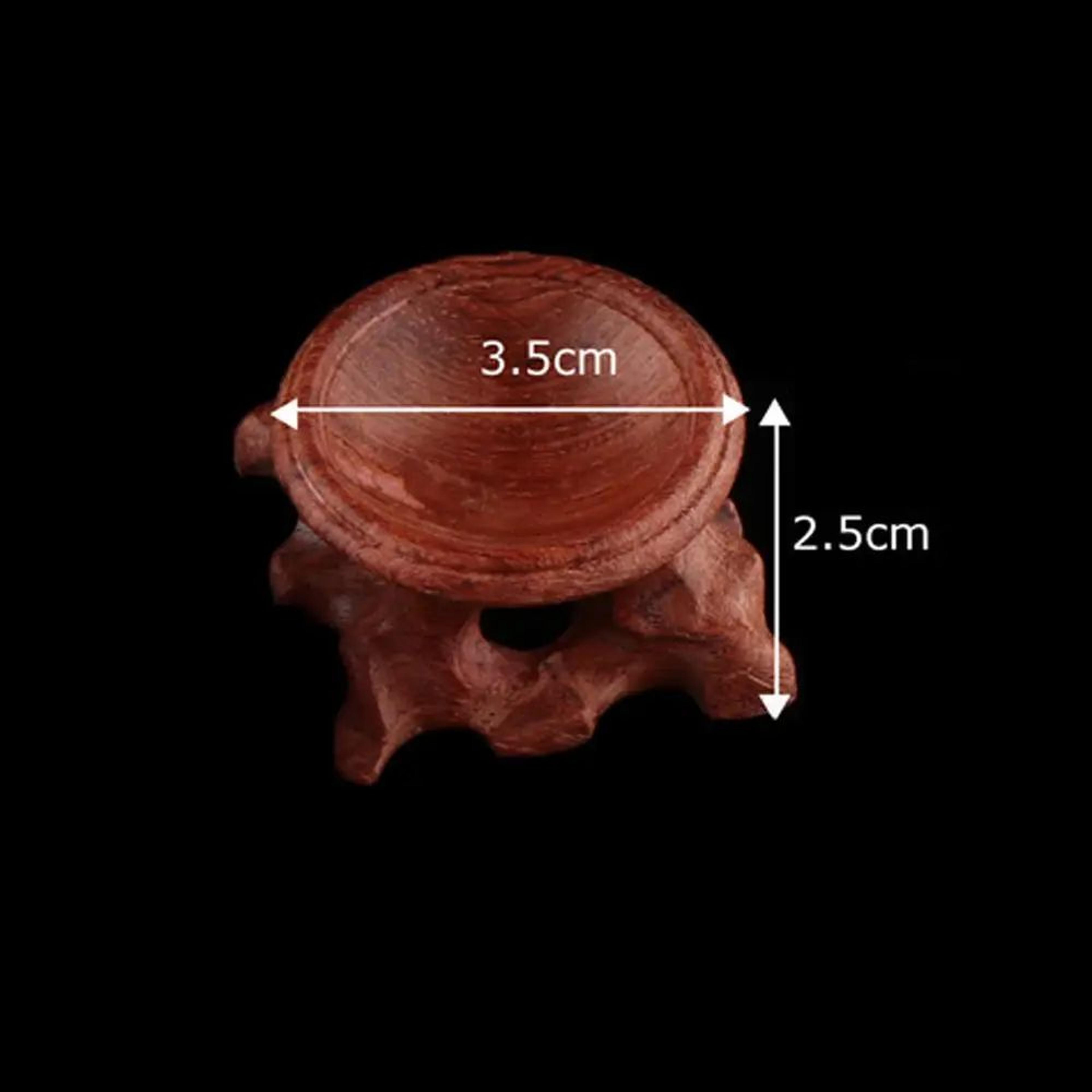 Retro Wooden Crystal Ball Stand  Display Holder Base For Crystal Sphere Home Decor Ornament Photogr 12