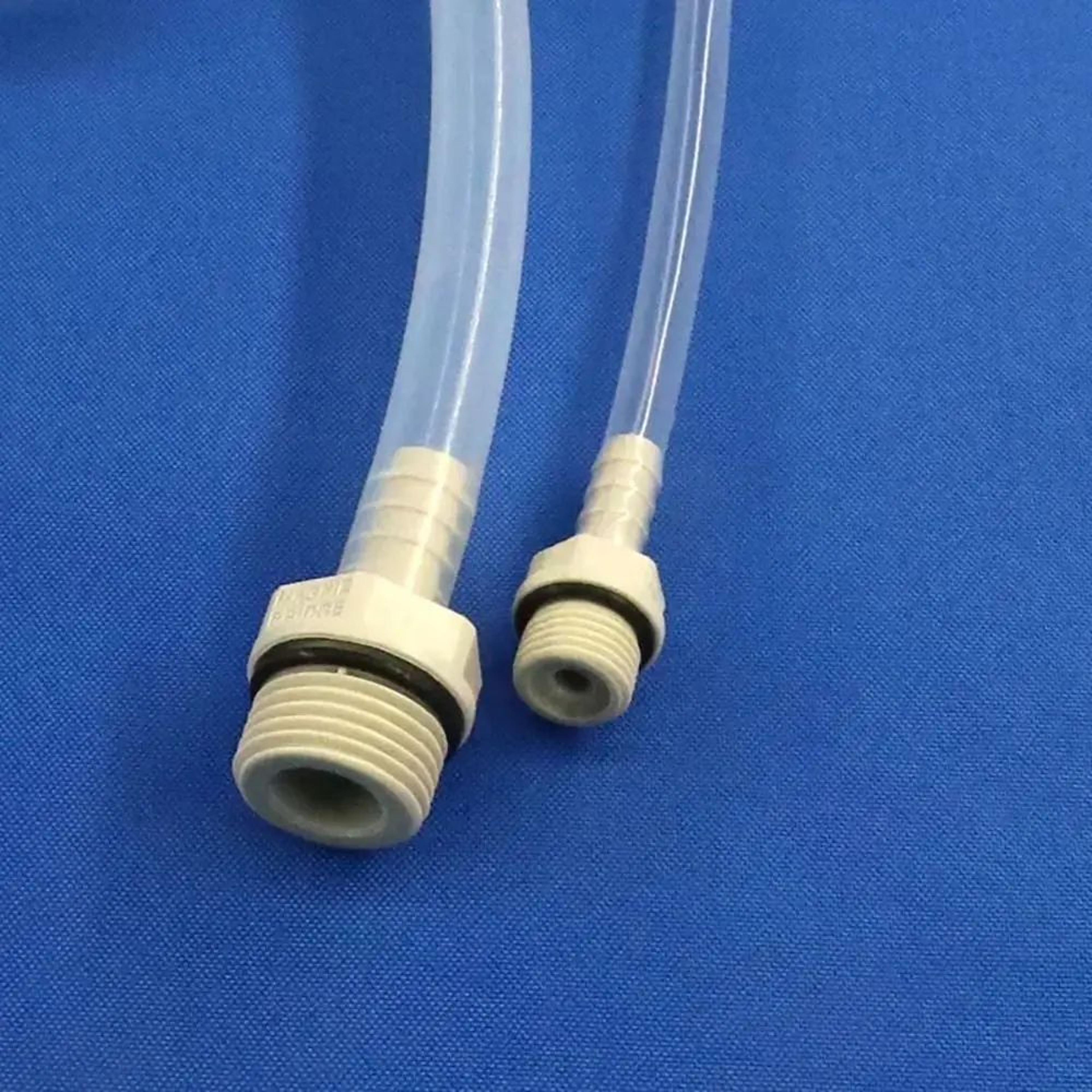 Barbed Hose Fitting Adapter 681012mm  18  14 Inches BSP Male Thread Plastic Connector For Pipe  Tub 4