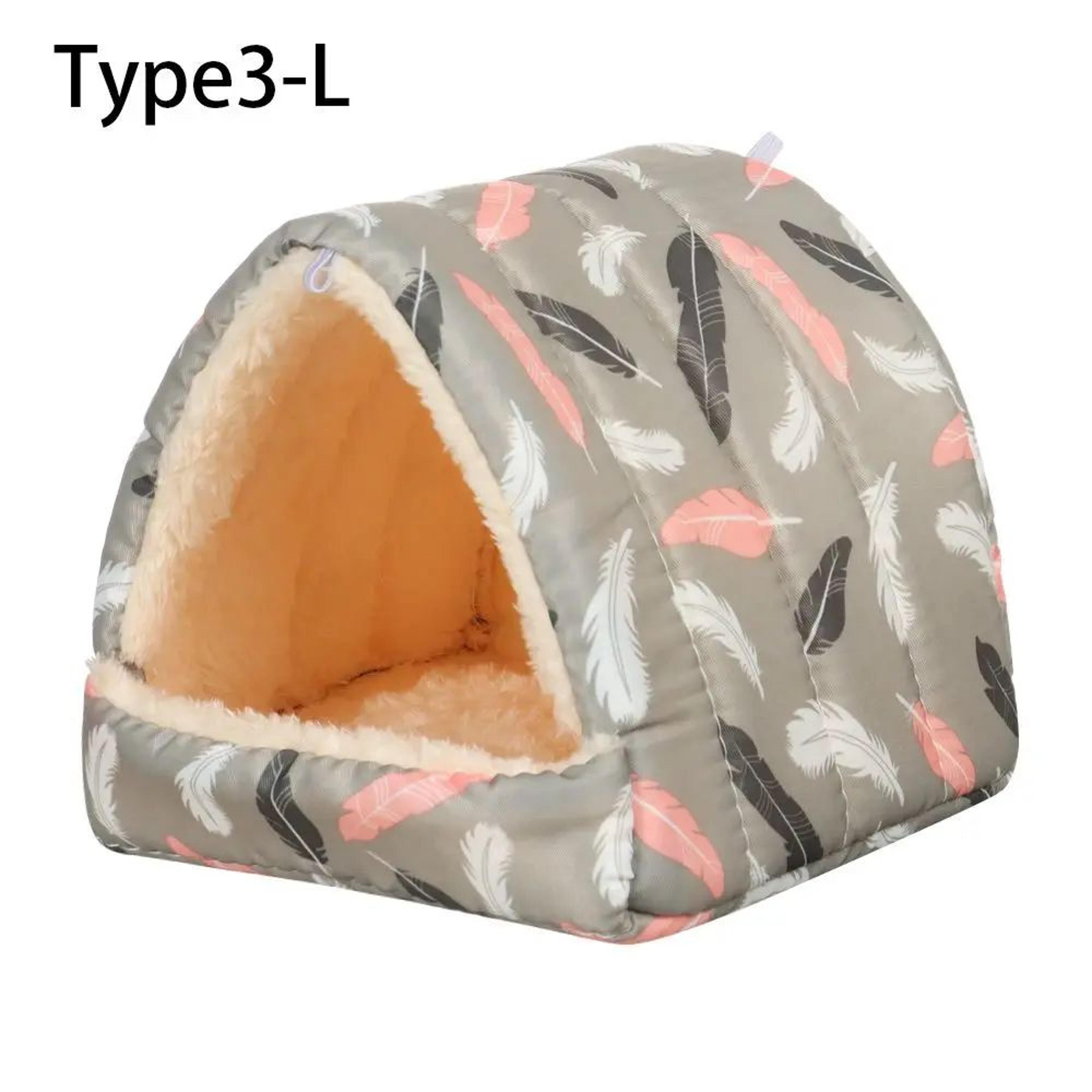 Warm Plush Small Animal Bed For Guinea Pig  Hamster  Cozy Winter Sleeping Nest Mat For Rabbit Squir 14