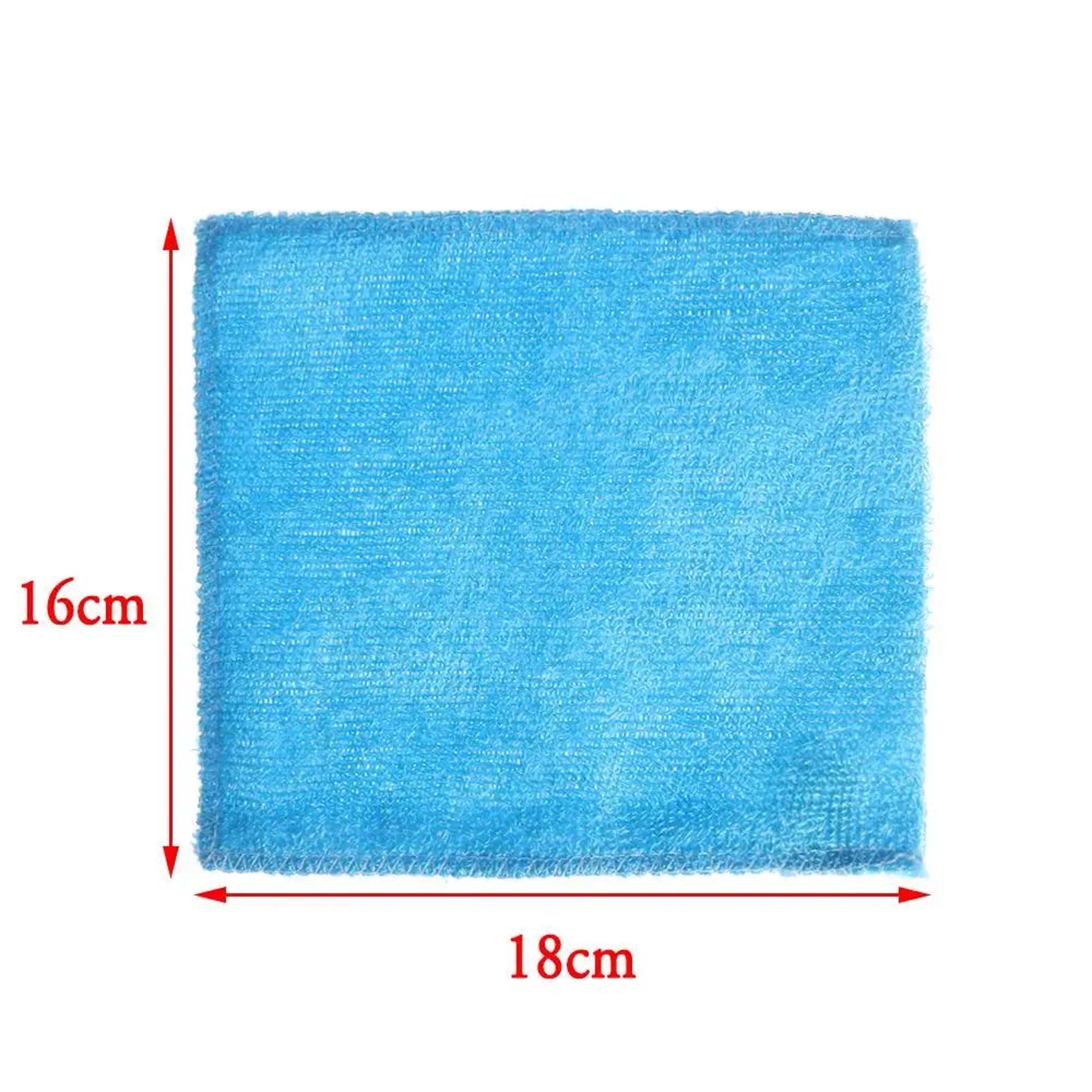 Bamboo Fiber Kitchen Cleaning Cloths  Super Absorbent AntiGrease Dish Wipes Washing Towels  Scourin 5