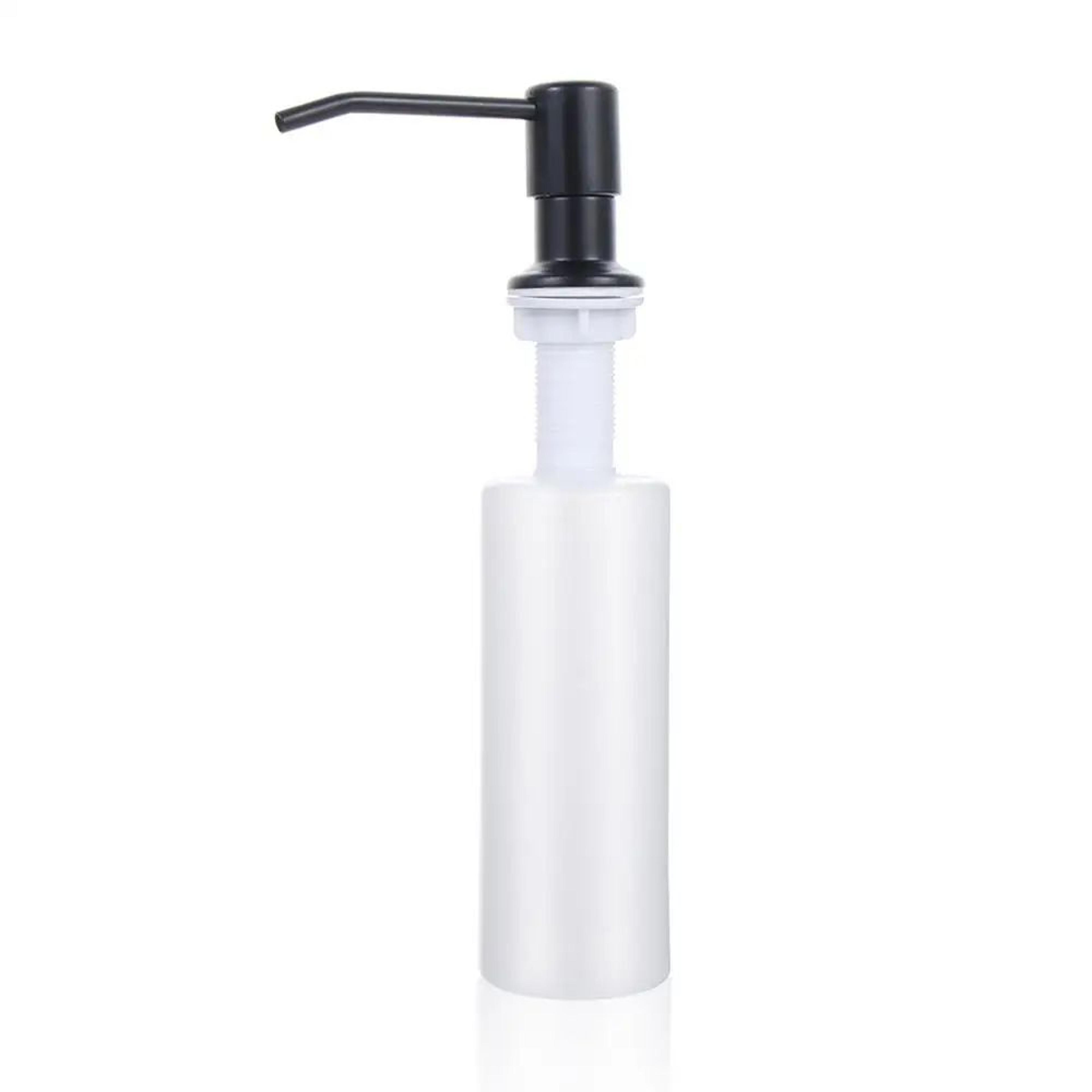Stainless Steel Pump Soap Dispenser Bottle For Kitchen Sink  Bathroom Refillable Hand Wash Lotion H 6
