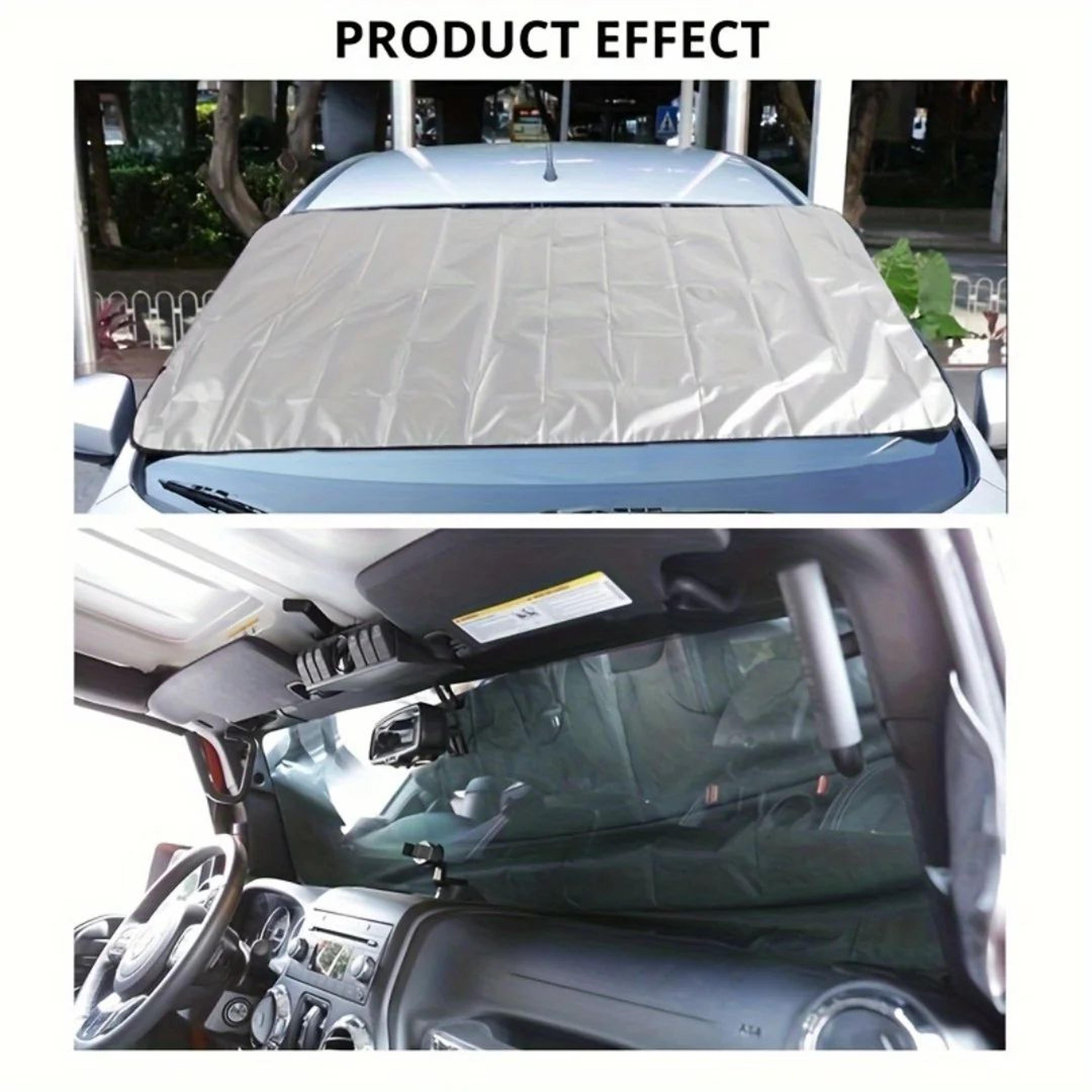 Universal Windshield Snow Cover For Cars  SUVs  Ice Frost Rain Sun Shield NoScrape Winter Windshiel 3