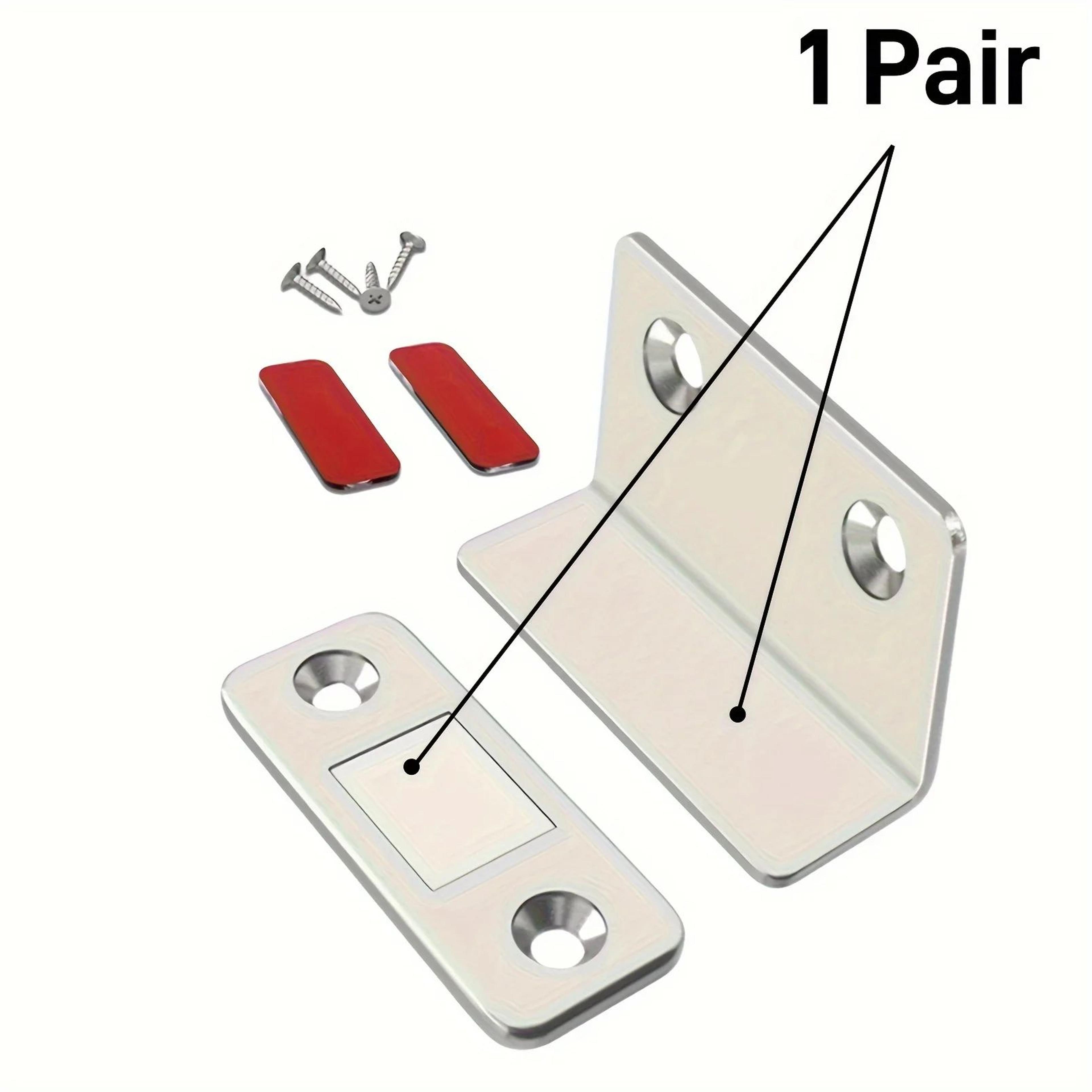 2pcs Magnetic Door Catch For Cabinets  Sliding Doors  Invisible DrillFree Adhesive Latch Strong Hol 5