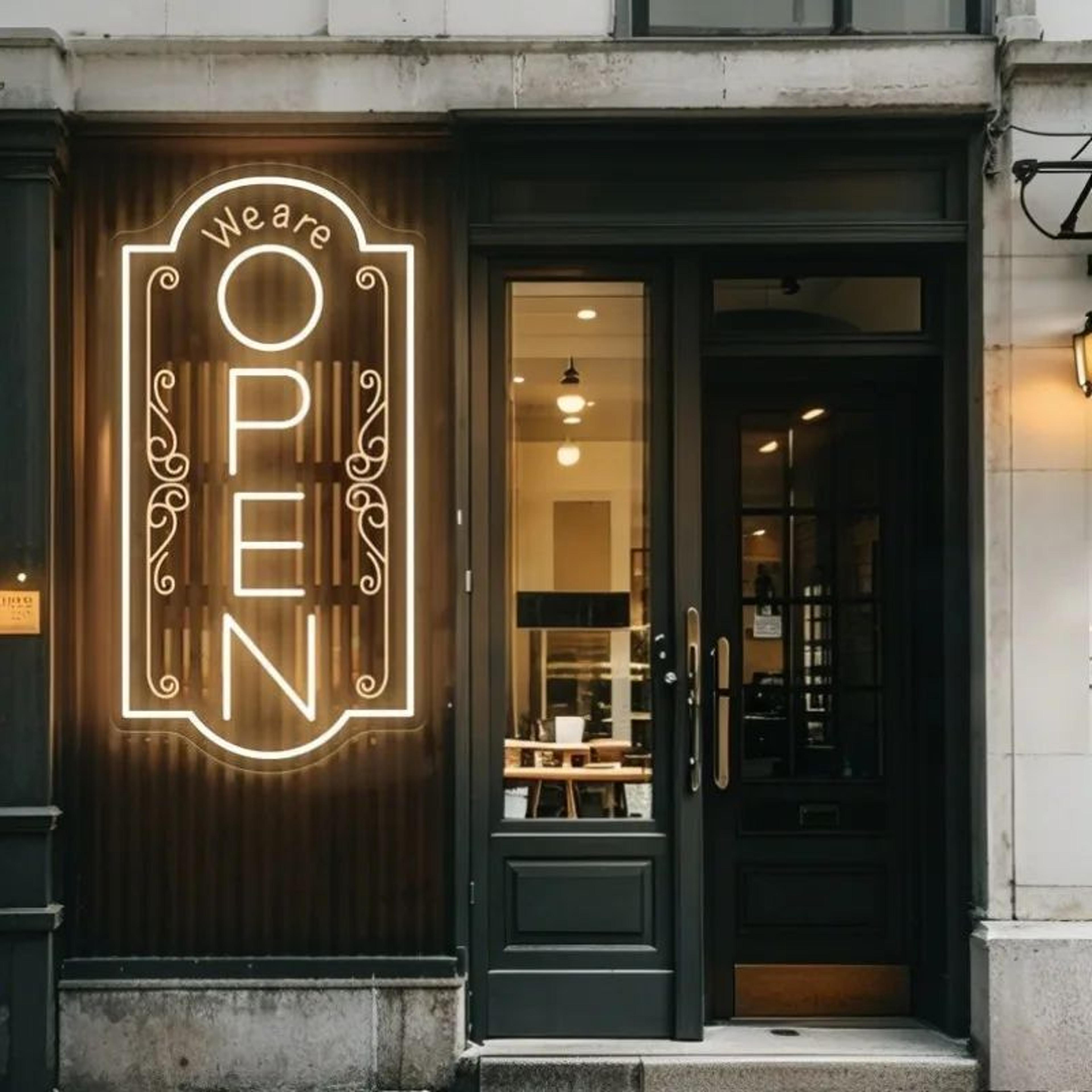 Were Open Neon Sign For Store Window  Vintage LED OpenClosed Light For Shop Restaurant Cafe Busines 9