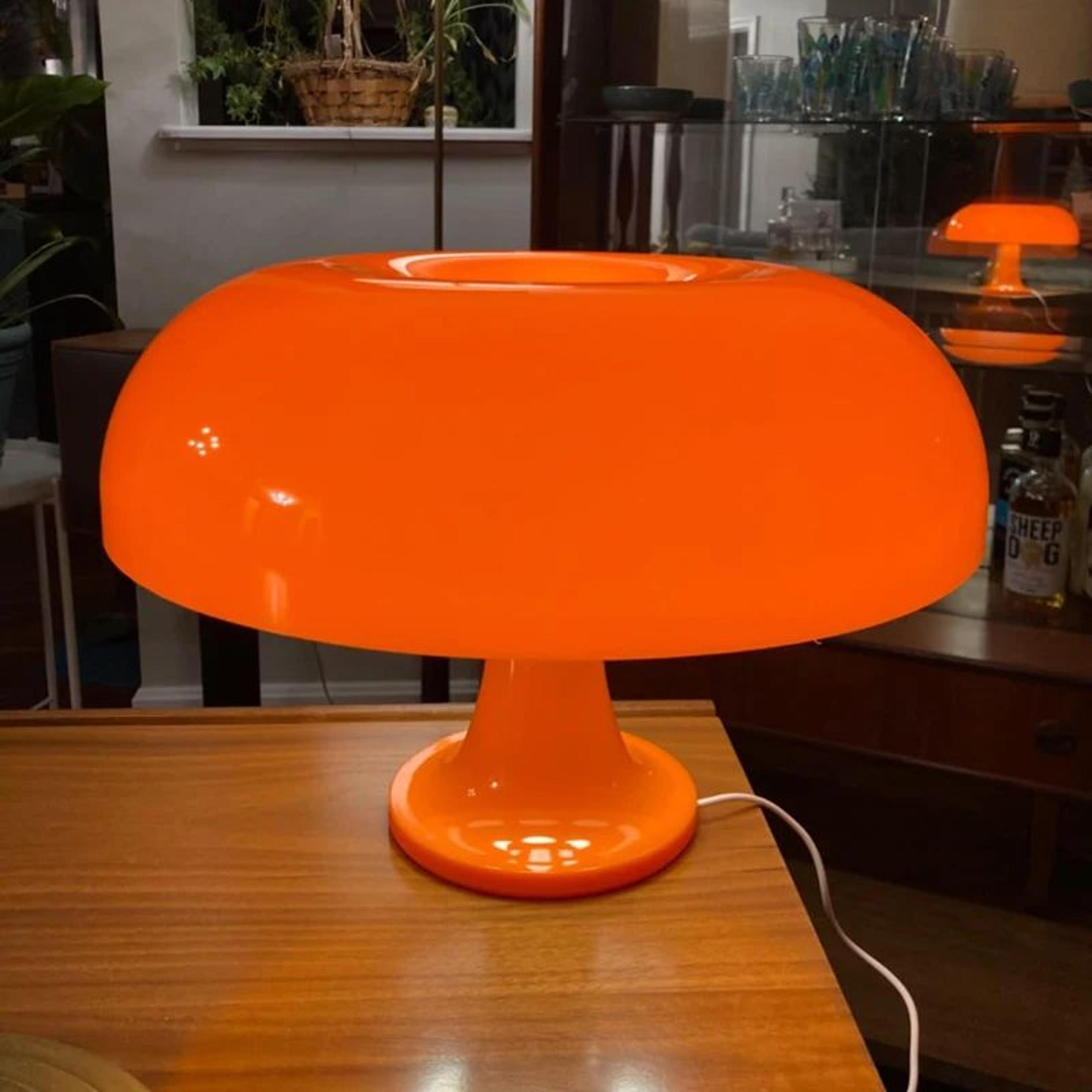 italian designer mushroom led table lamp, modern minimalist bedside light for hotel bedroom living room desk decor